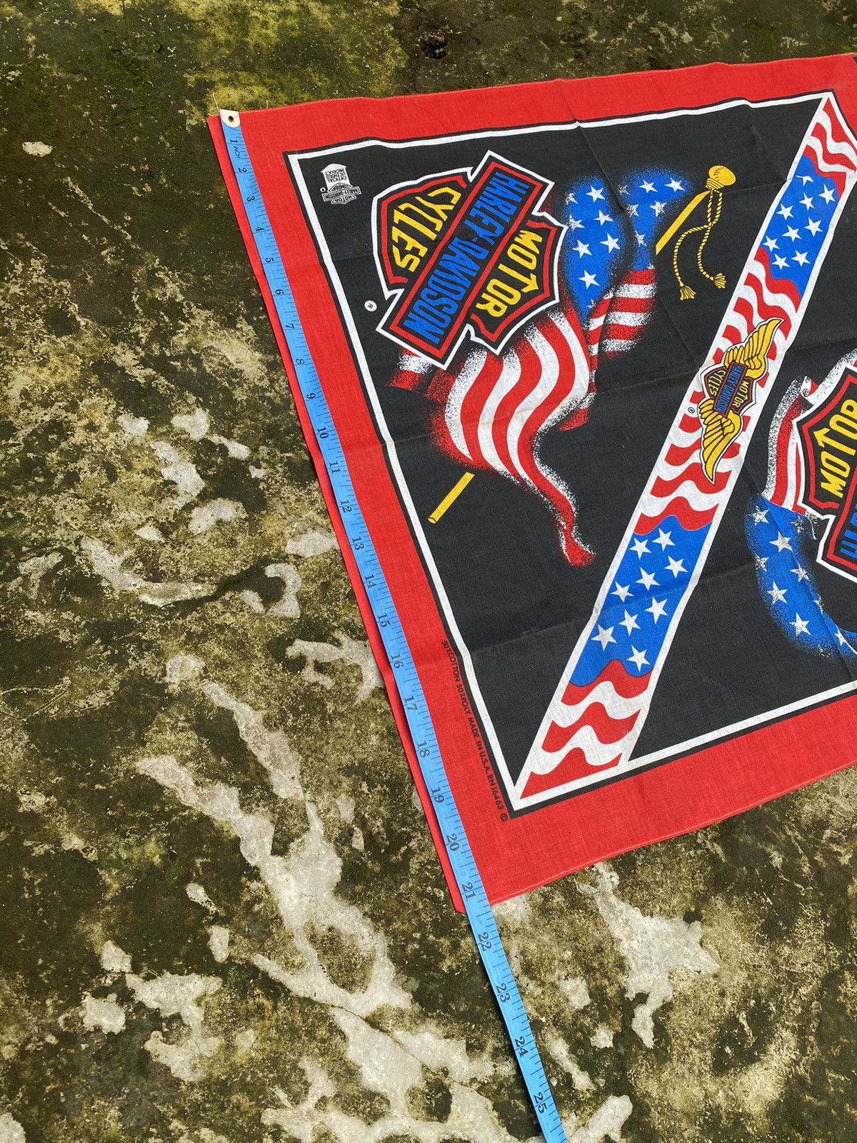 Harley Davidson × Vintage Vintage Harley Davidson bandana Size ONE SIZE - 8 Thumbnail
