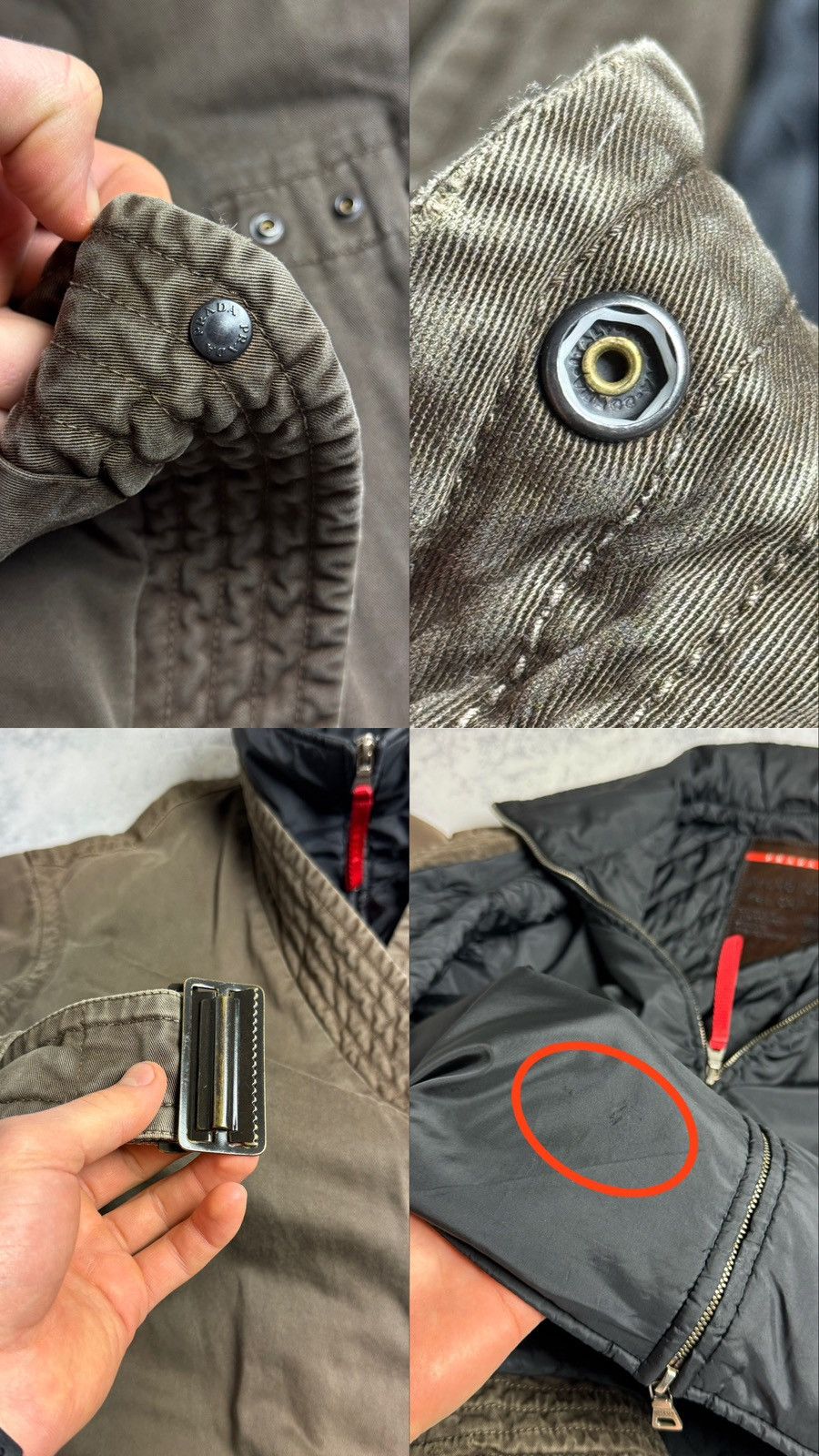 Prada Rare Y2K Kimono Moto Nylon Japanese VTG Vintage Jacket