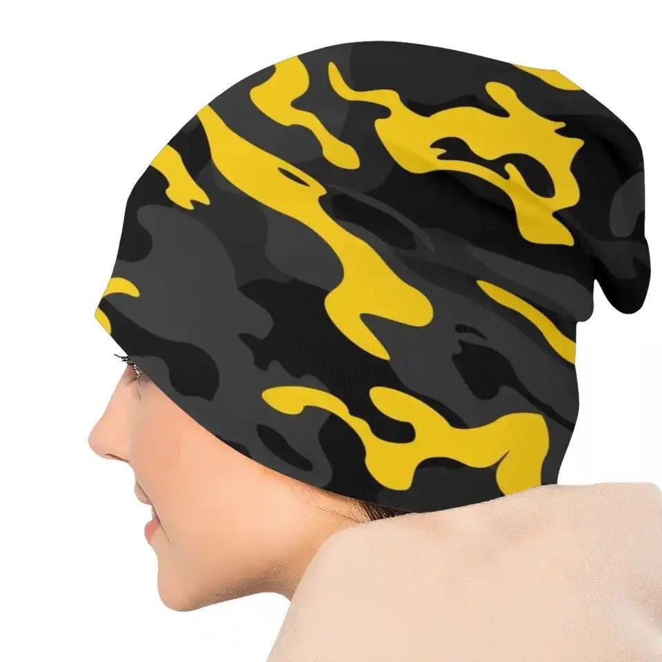 Vintage Camo Style Skullies Beanies Caps Size ONE SIZE - 5 Thumbnail