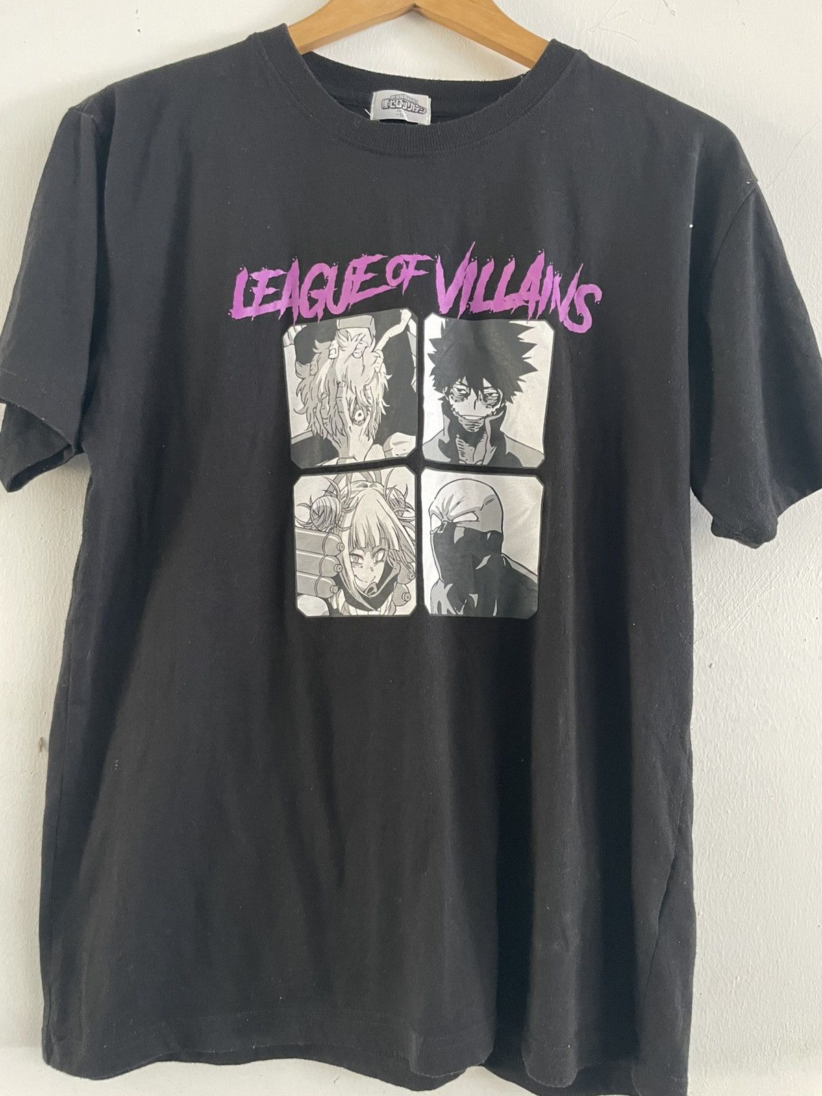 Anime Vintage My Hero Academia League Of Villains Anime Tee Size US L / EU 52-54 / 3 - 1 Thumbnail