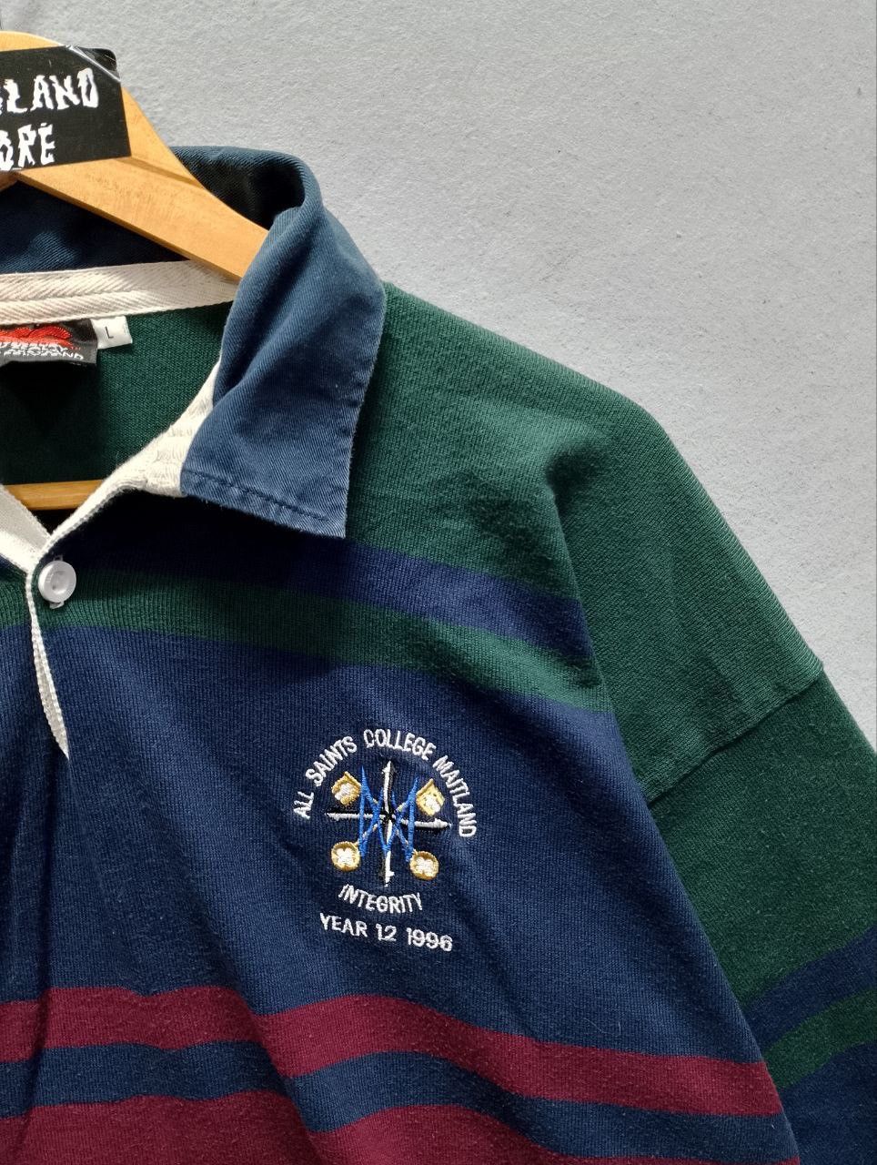 Canterbury of New Zealand Vintage 1996 Canterbury Rugby Shirt Size US L / EU 52-54 / 3 - 3 Thumbnail