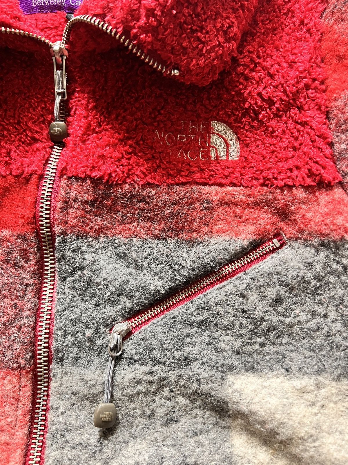 The North Face × Vintage Vintage The North Face Checked Wool Jacket Size US S / EU 44-46 / 1 - 5 Thumbnail