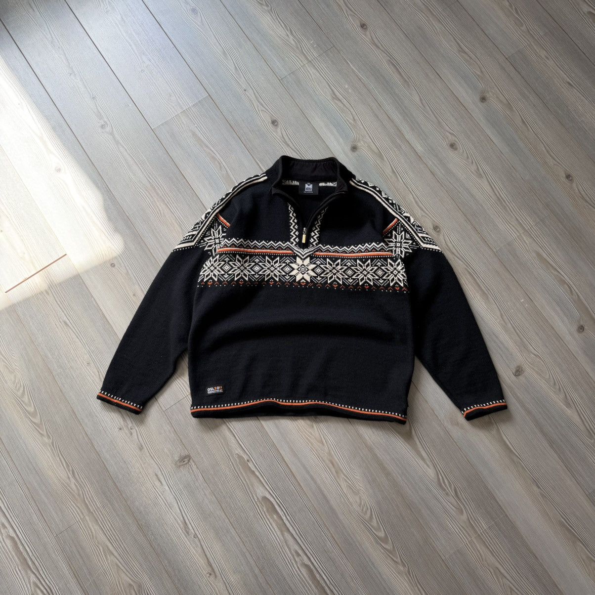 Dale Of Norway Dale Of Norway Team Norge 2011 Holmenkollen Wool Zip Sweater Size US XL / EU 56 / 4 - 16 Thumbnail