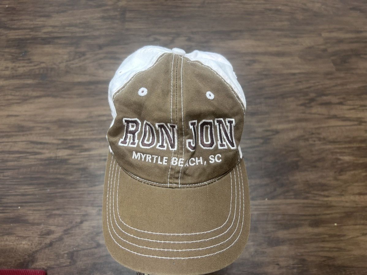 Ron Jon Surf Shop Ron Jon surf shop brown and pink y2k adjustable hat cap Size ONE SIZE - 2 Thumbnail