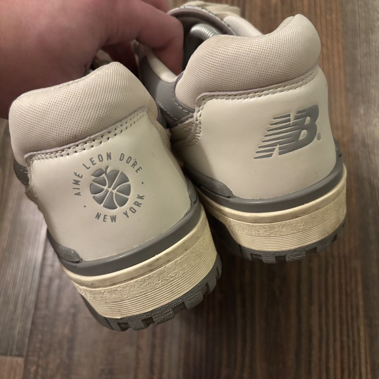 New Balance New Balance x Aime Leon Dore 550 White Grey Size US 10.5 / EU 43-44 - 9 Thumbnail