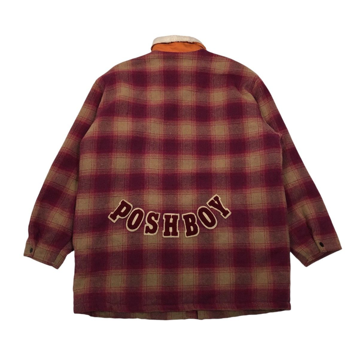 Hysteric Glamour 🔥VINTAGE CHORE WOOL WORKER JACKET POSHBOY BIG LOGO TARTAN Size US L / EU 52-54 / 3 - 2 Thumbnail