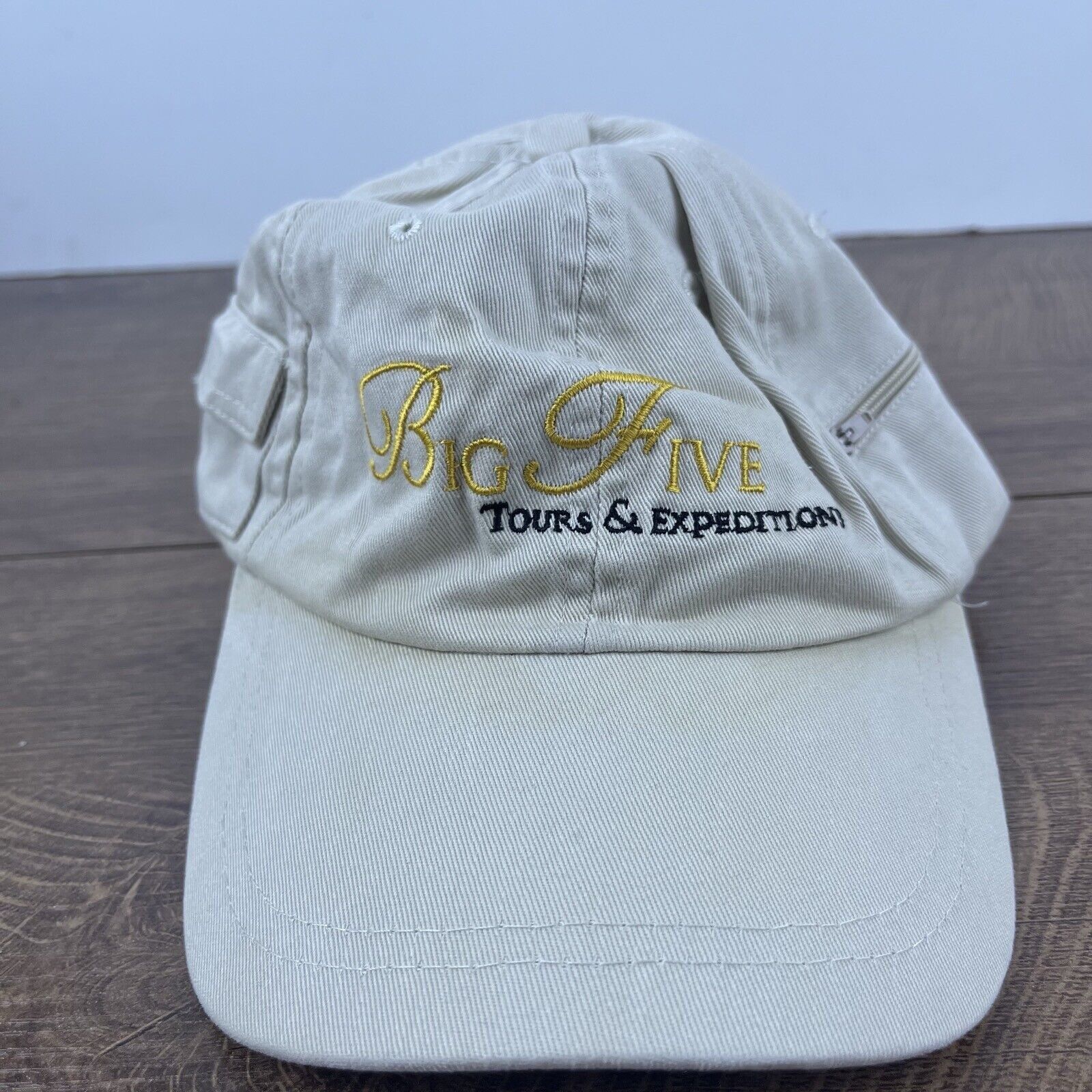 Other Big Five Hat Tours Expeditions Hat Brown Cap Adjustable Brow Size ONE SIZE - 2 Thumbnail
