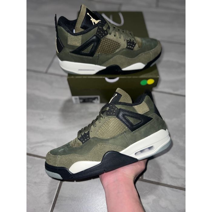 Nike Jordan 4 Retro SE Craft Medium Olive 9.5M New