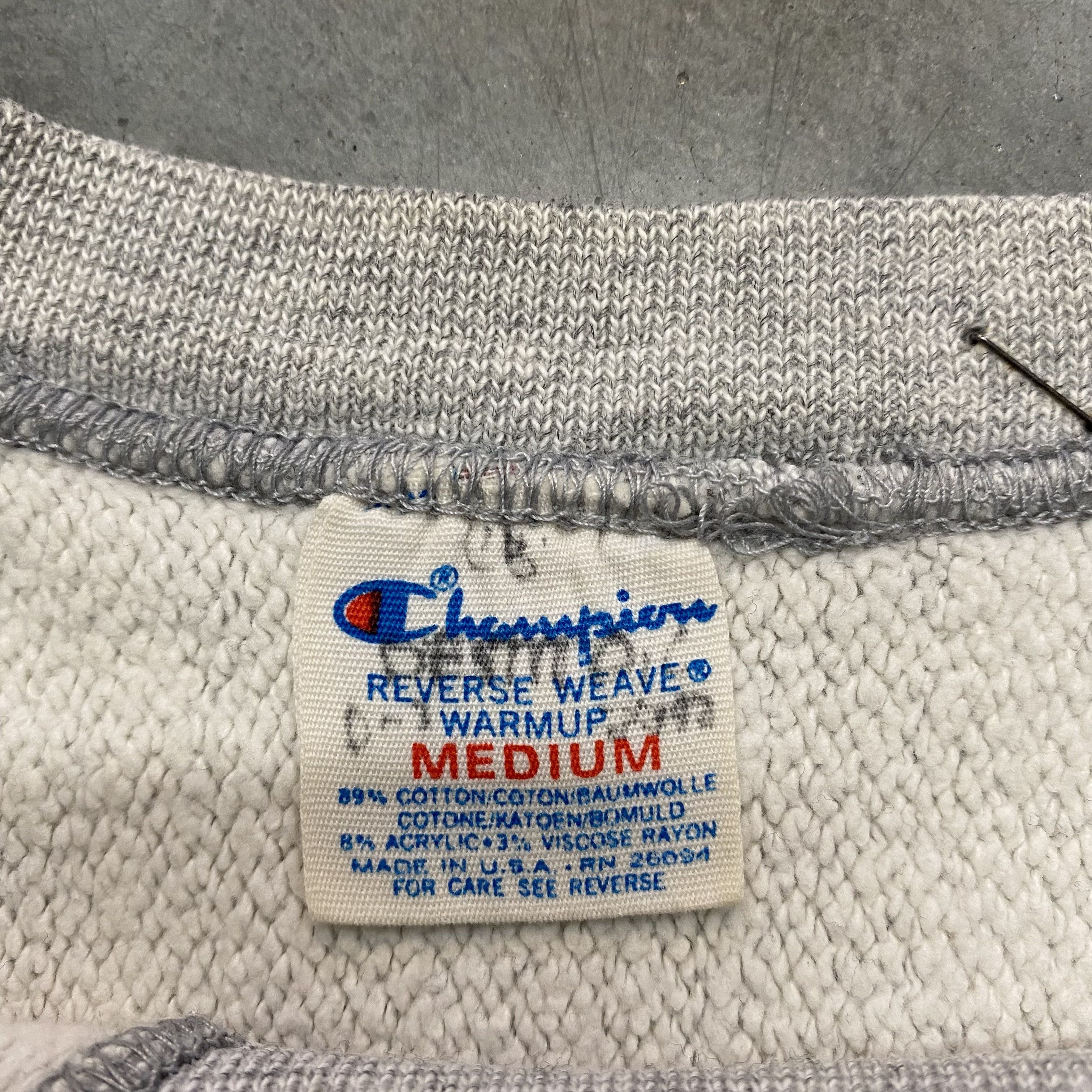 Champion × Vintage VTG 80s Champion Reverse Weave Warm Up USMA Sweatshirt Size US M / EU 48-50 / 2 - 3 Thumbnail