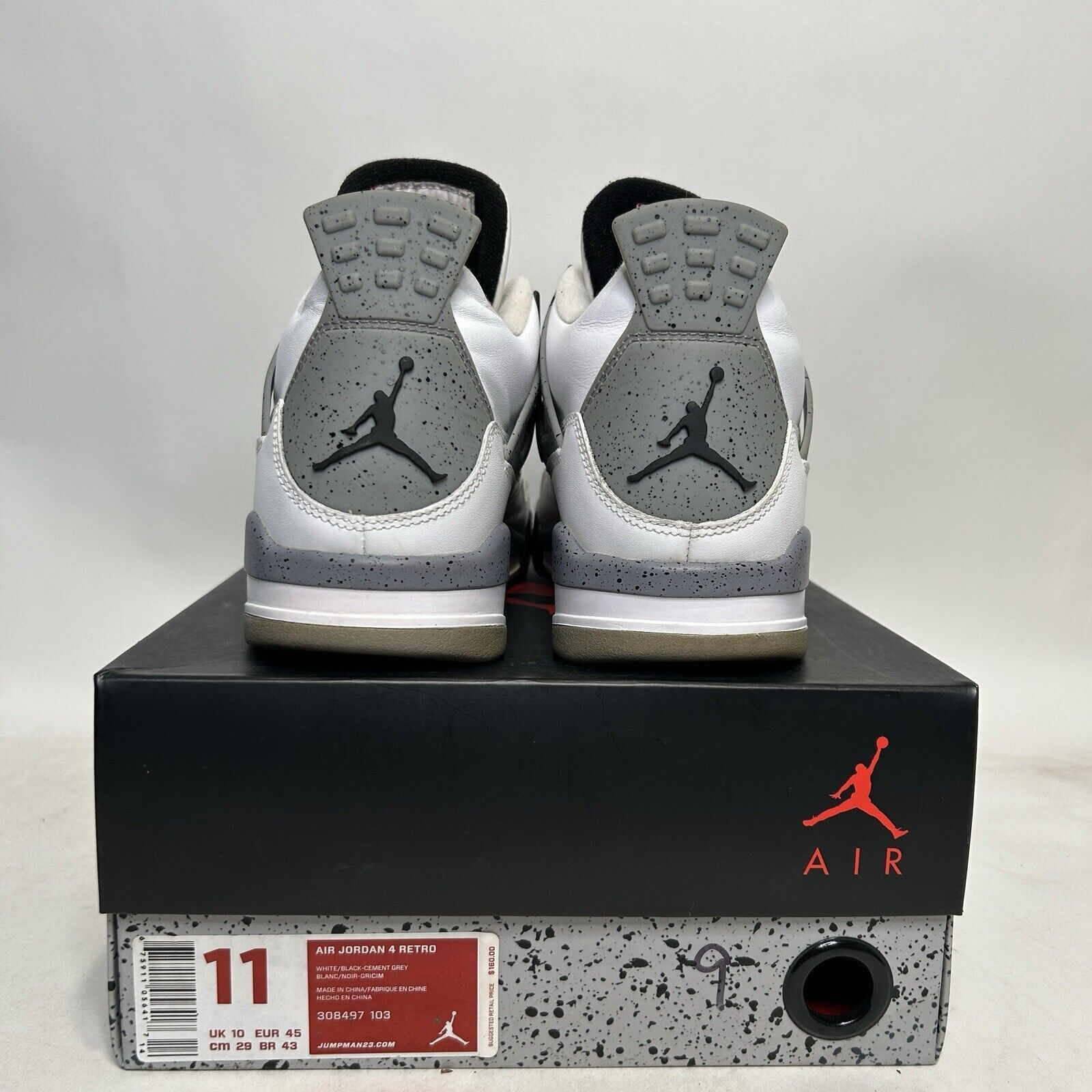 Nike Nike Air Jordan 4 Retro “White Cement” 2024 Size US 11 / EU 44 - 5 Thumbnail