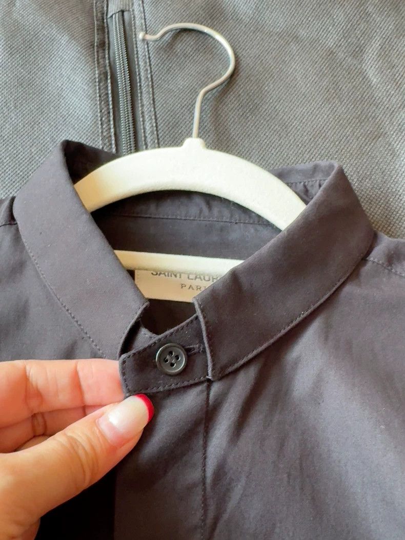 Saint Laurent Paris Saint Laurent Paris black shirt 2505-Nextarrow Size XS / US 0-2 / IT 36-38 - 5 Thumbnail