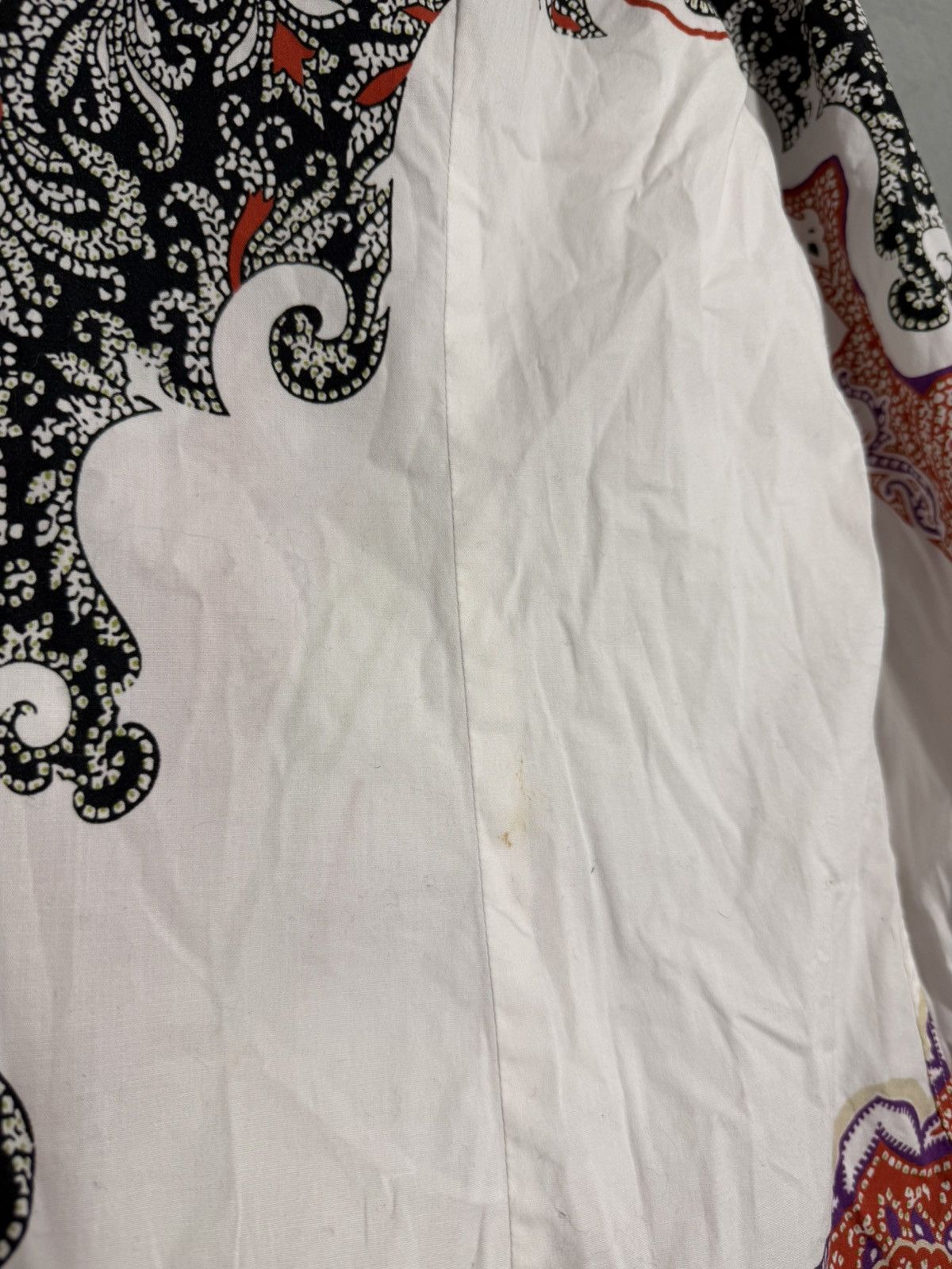 Etro Etro Overprinted Cotton Shirt Buttons Up Size US M / EU 48-50 / 2 - 11 Thumbnail