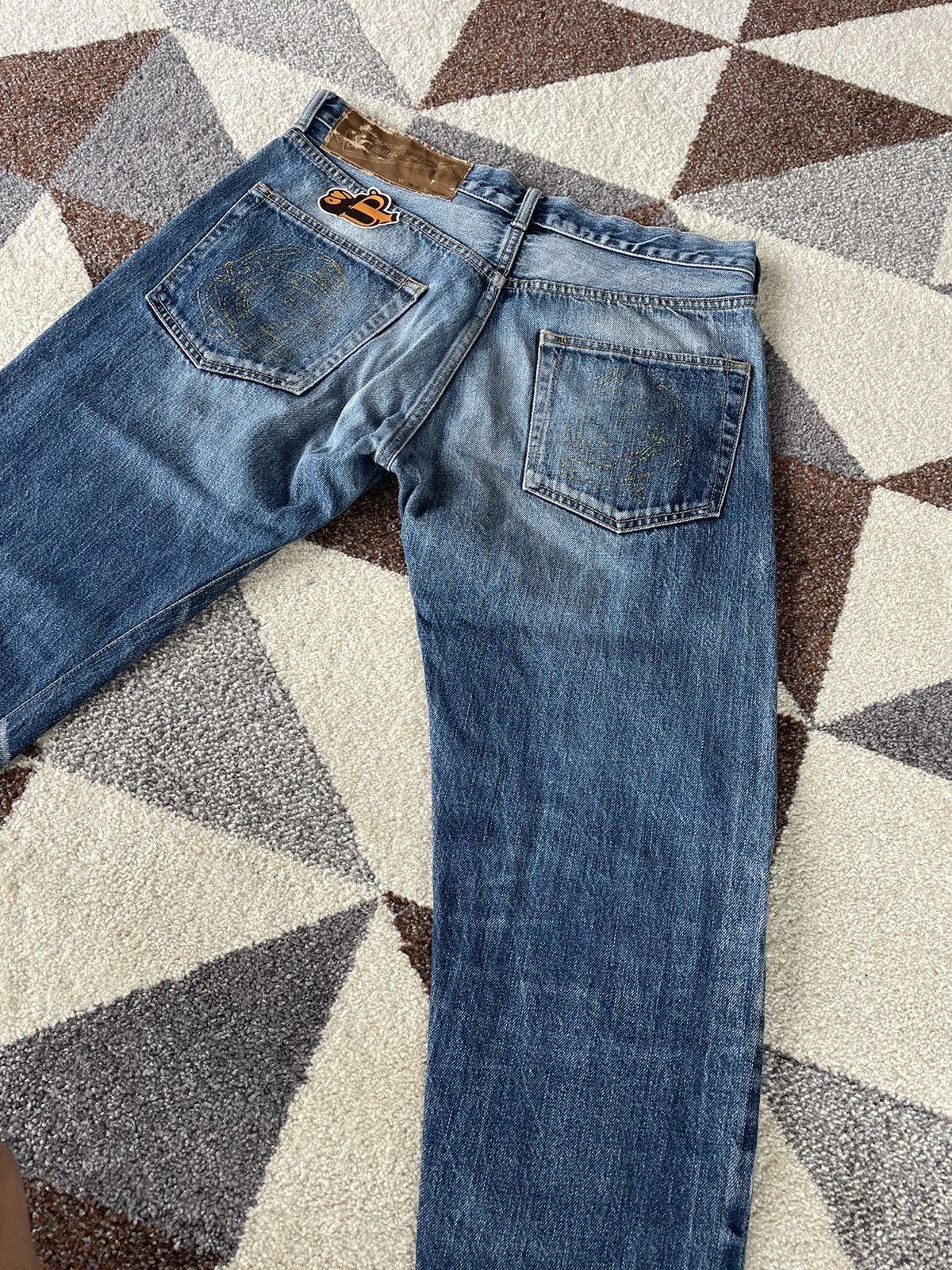 Billionaire Boys Club OG BBC Ice Cream Running Dog Denim Jeans Size US 30 / EU 46 - 9 Thumbnail