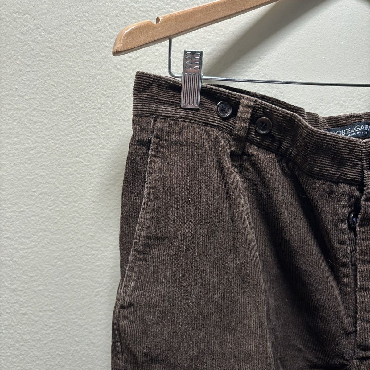 Dolce & Gabbana Dolce & Gabbana Corduroy Pants Size US 34 / EU 50 - 4 Thumbnail