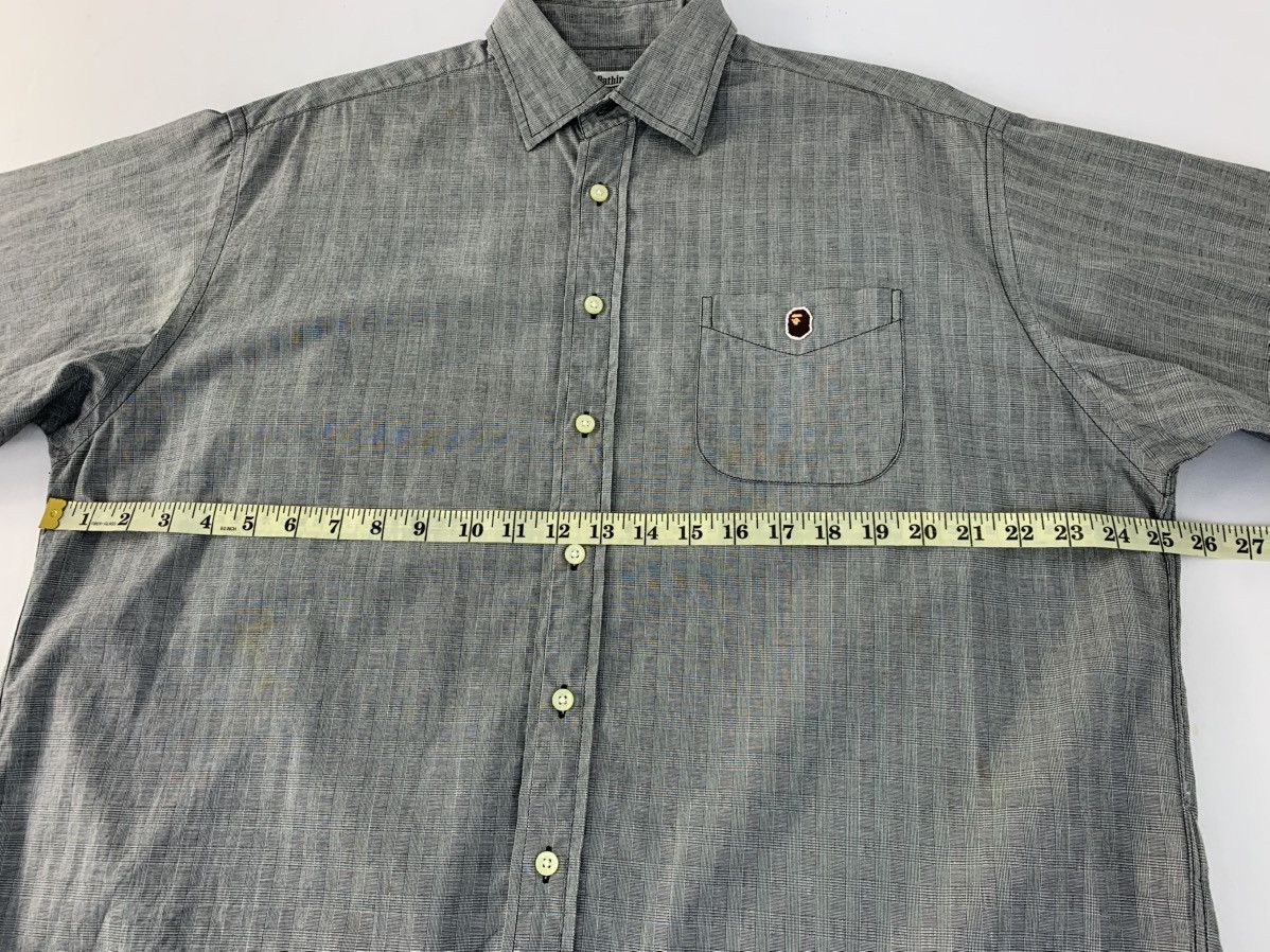 Bape A Bathing Ape Chambray Oxford Shirt Single Pocket Size US XL / EU 56 / 4 - 13 Thumbnail