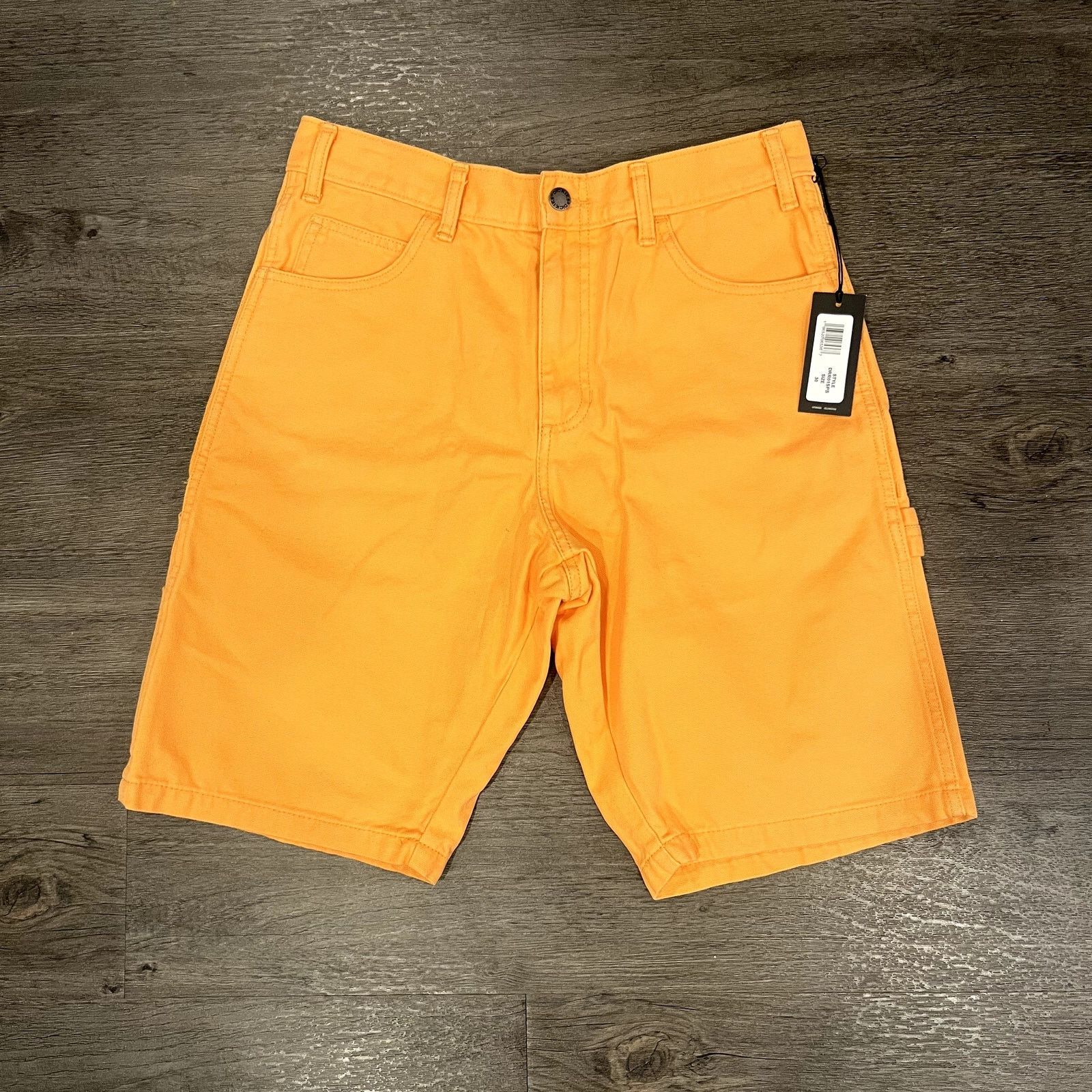 Dickies Dickies Orange Denim Jean Shorts Mens NWT Size US 30 / EU 46 - 1 Thumbnail