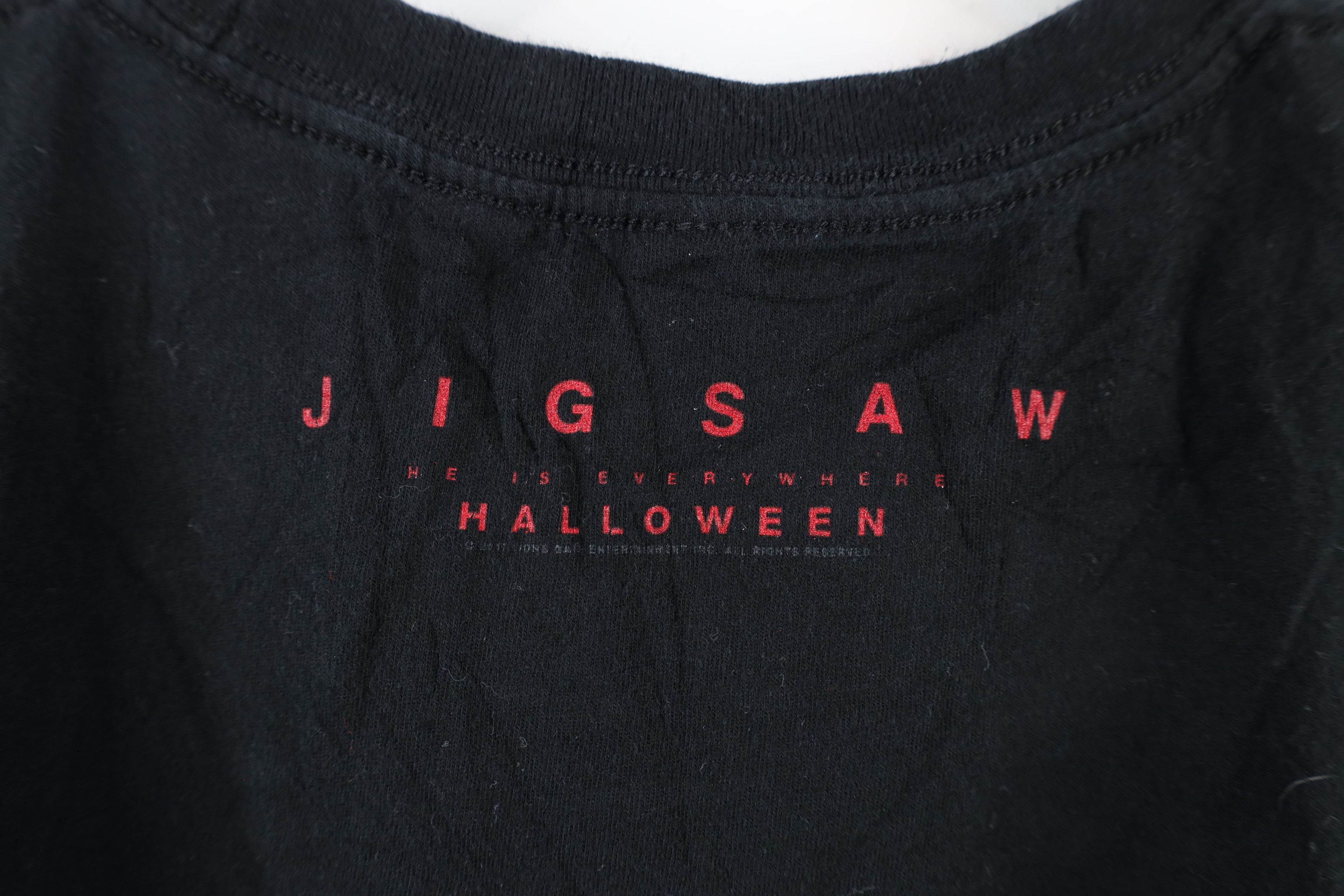 Vintage Y2K 2017 Saw Movie Halloween Movie Promo T-Shirt Black Size US L / EU 52-54 / 3 - 7 Thumbnail