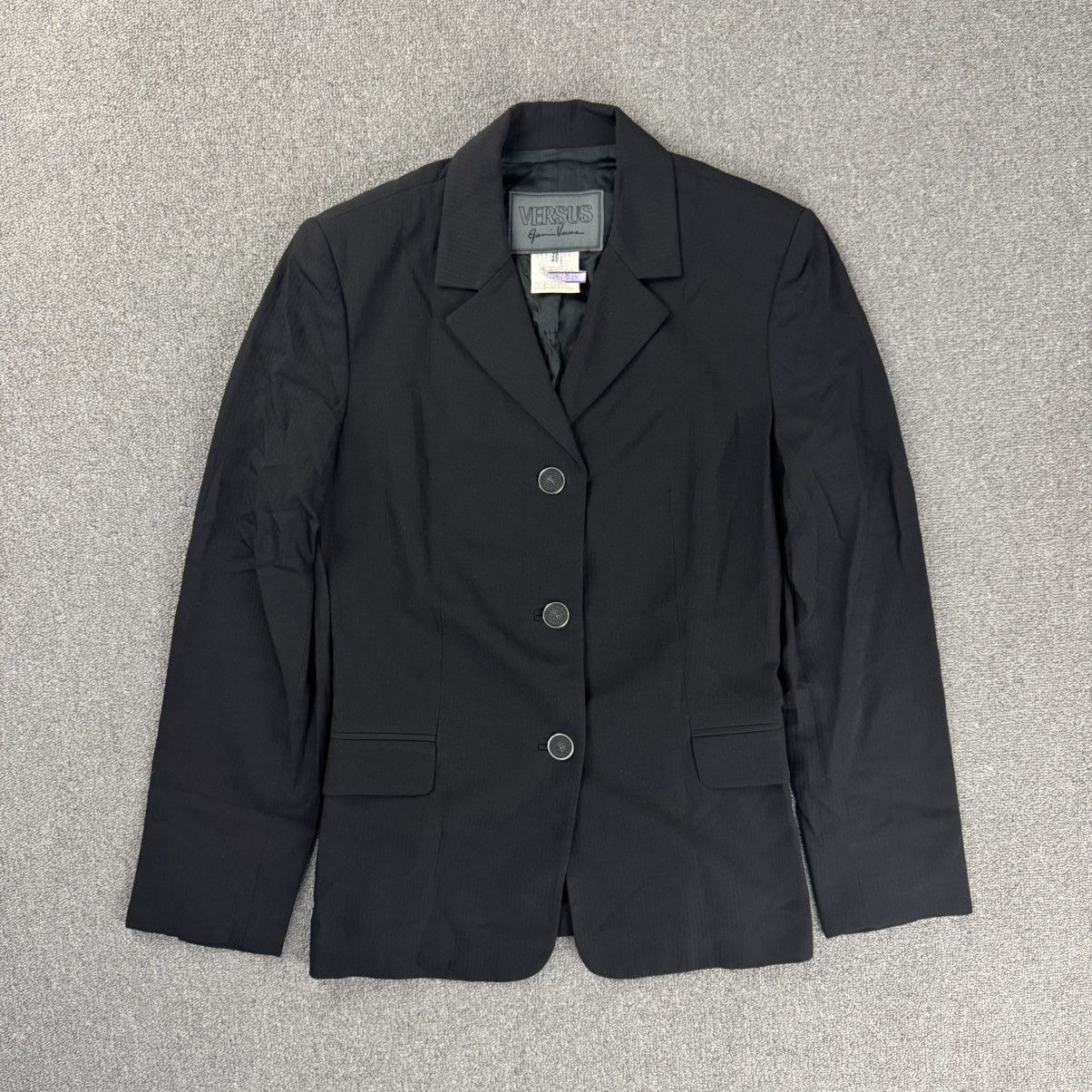 Versace Versus - Gianni Versace - Single Breasted Coat Size XS / US 0-2 / IT 36-38 - 1 Thumbnail