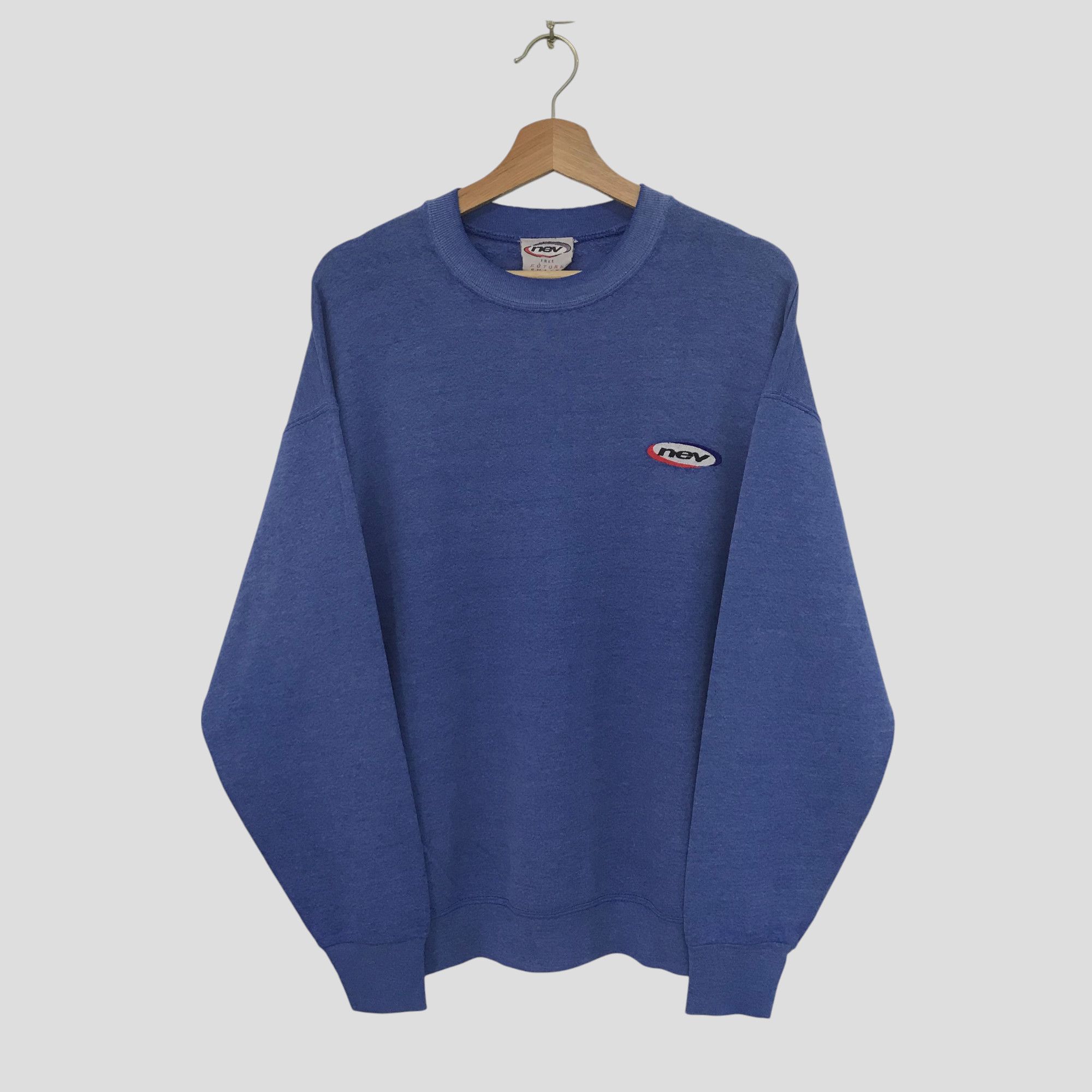 Vintage vintage blue sweatshirt -578 Size US L / EU 52-54 / 3 - 1 Thumbnail