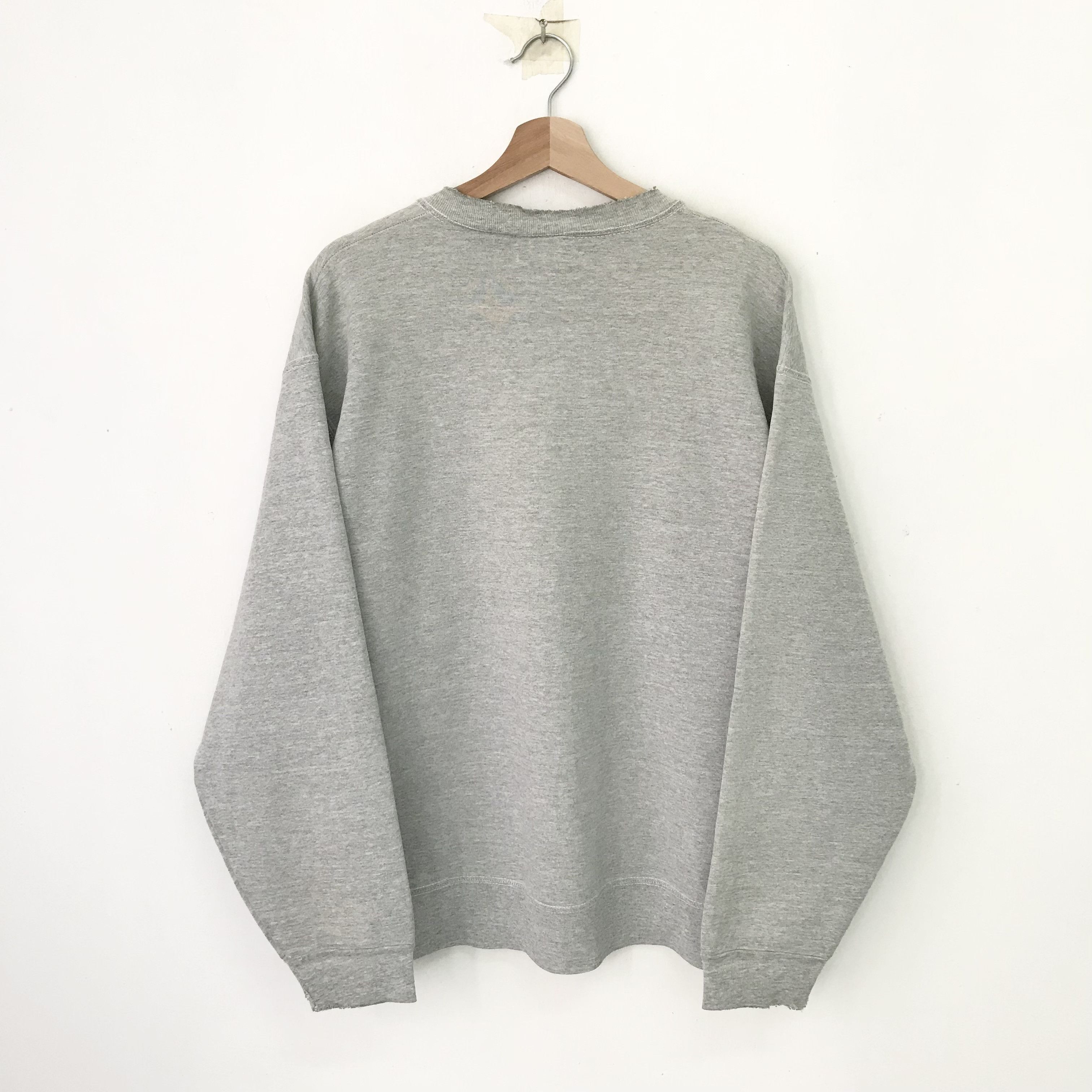 Vintage Vintage 90's Retro Rewind Graphic Grey Sweatshirt - 618 Size US L / EU 52-54 / 3 - 2 Thumbnail