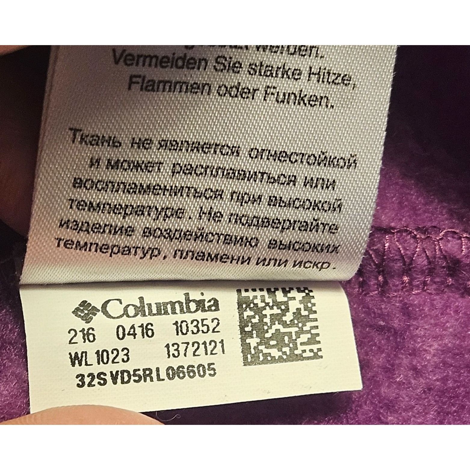 Columbia Columbia Women Fleece Vest Purple M Outdoor Hiking Clean Gir Size M / US 6-8 / IT 42-44 - 11 Thumbnail
