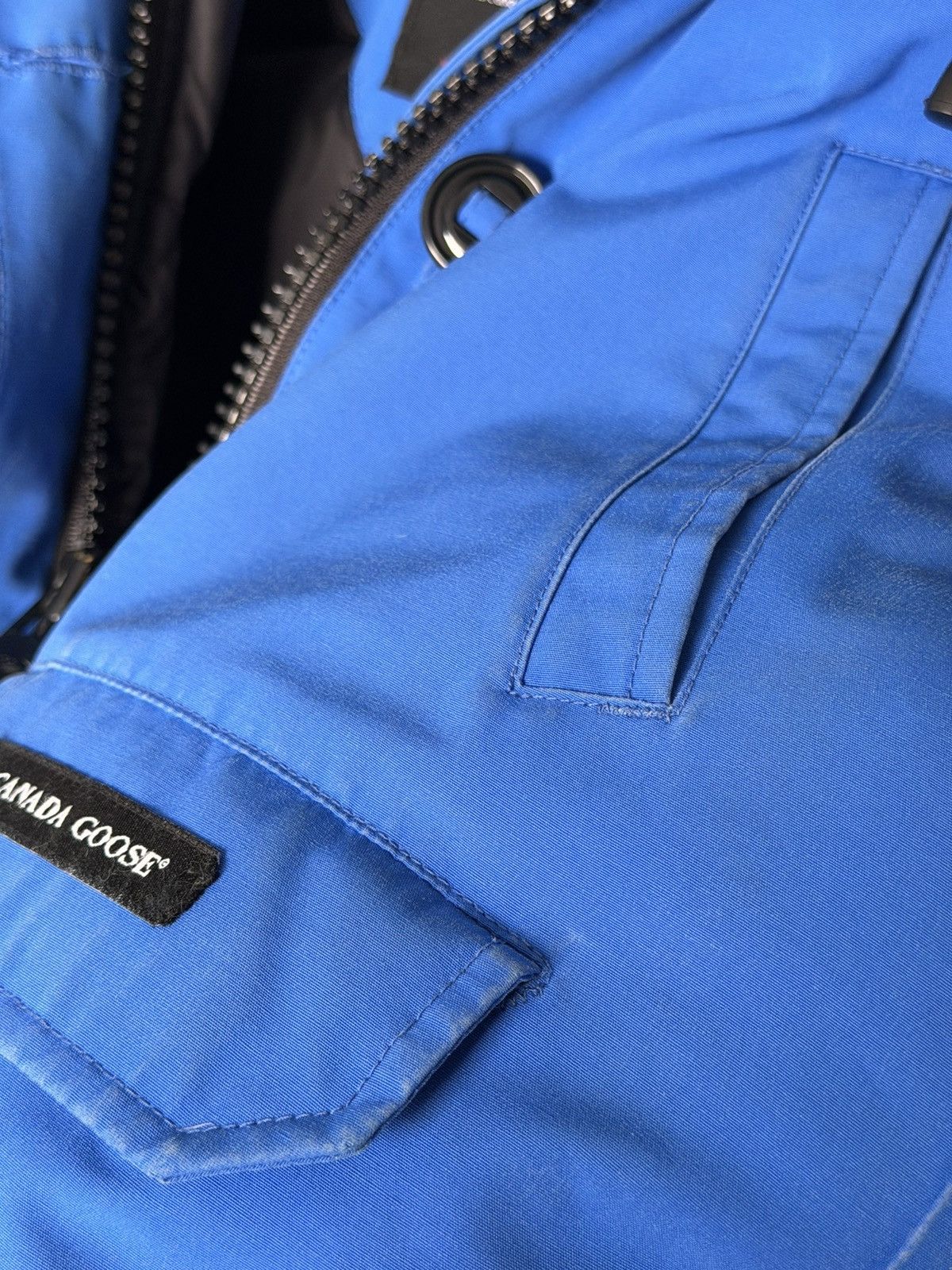 Canada Goose Canada Goose Chilliwack Bomber PBI Jacket Fur Blue Authentic Size S / US 4 / IT 40 - 14 Thumbnail