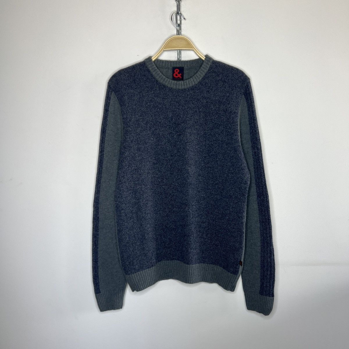 Dolce & Gabbana × Hysteric Glamour × Vintage Dolce Gabbana Avant Garde Knit Rib Wool Sweater 00’s Size US M / EU 48-50 / 2 - 1 Thumbnail