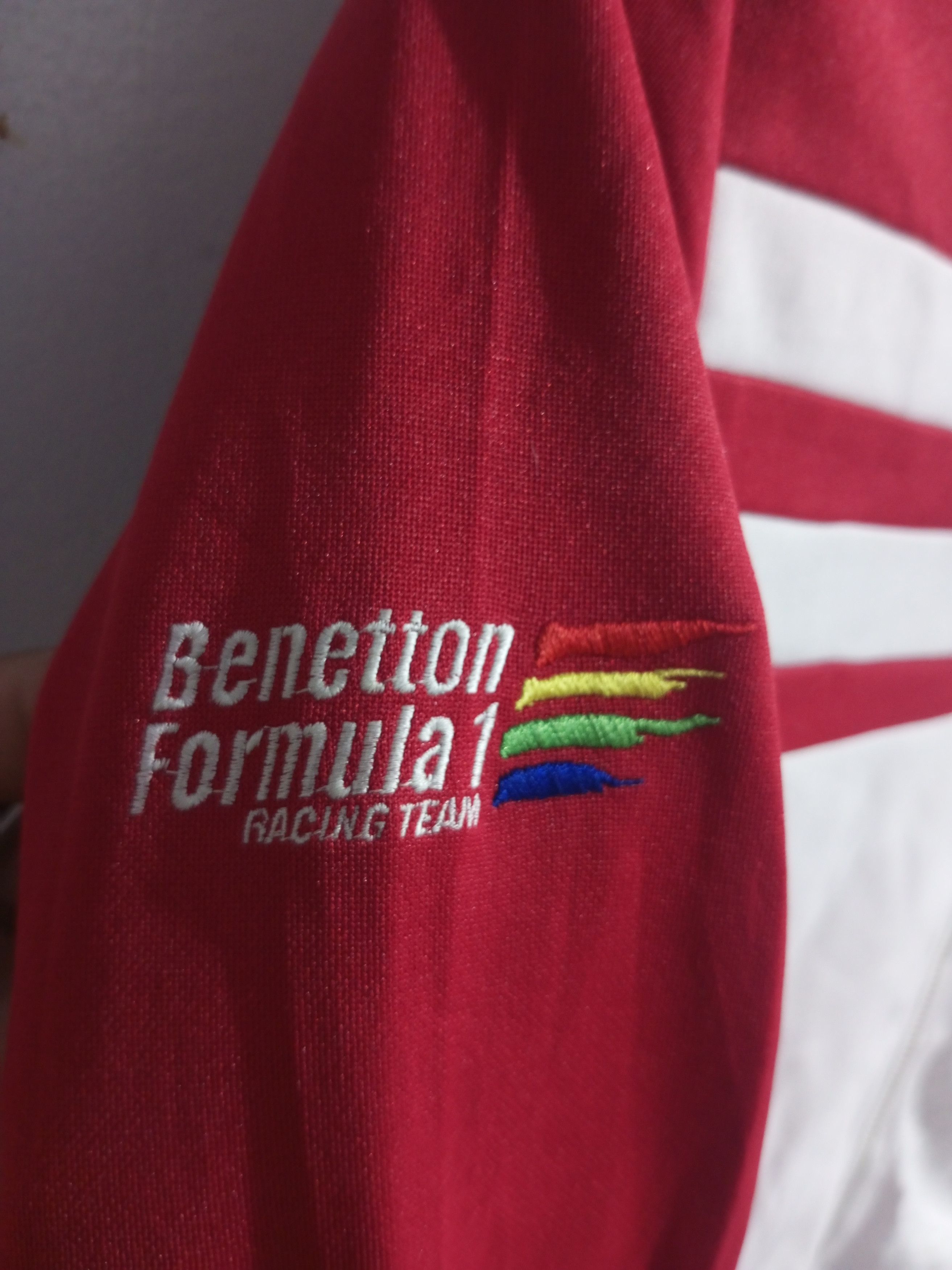 Benetton Vintage Benetton formula 1 racing team track jacket Size US S / EU 44-46 / 1 - 3 Thumbnail