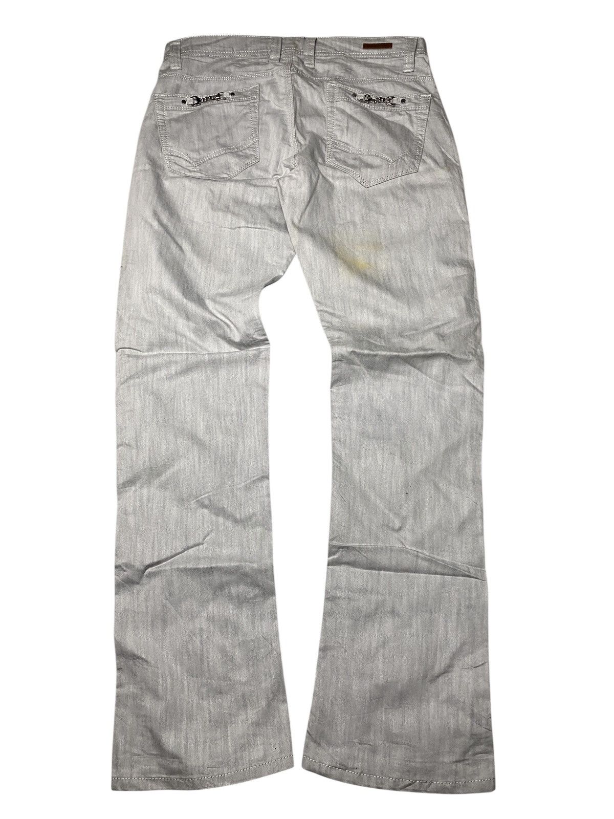 Nicole Club 2000's Nicole Club Buckle Flared Pants Size US 30 / EU 46 - 2 Thumbnail