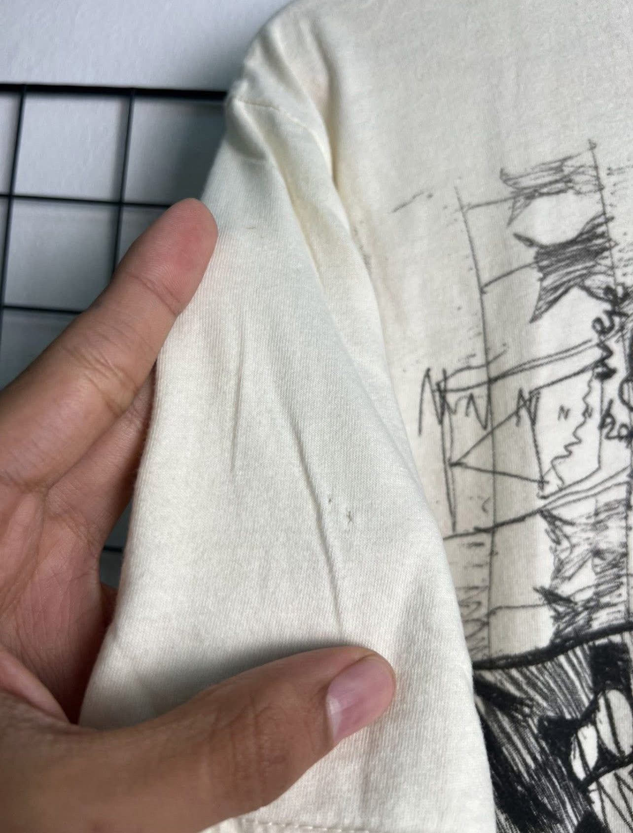 Band Tees Vintage Radiohead W.A.S.T.E Scribble Graphic Tee Size S Size US S / EU 44-46 / 1 - 5 Thumbnail