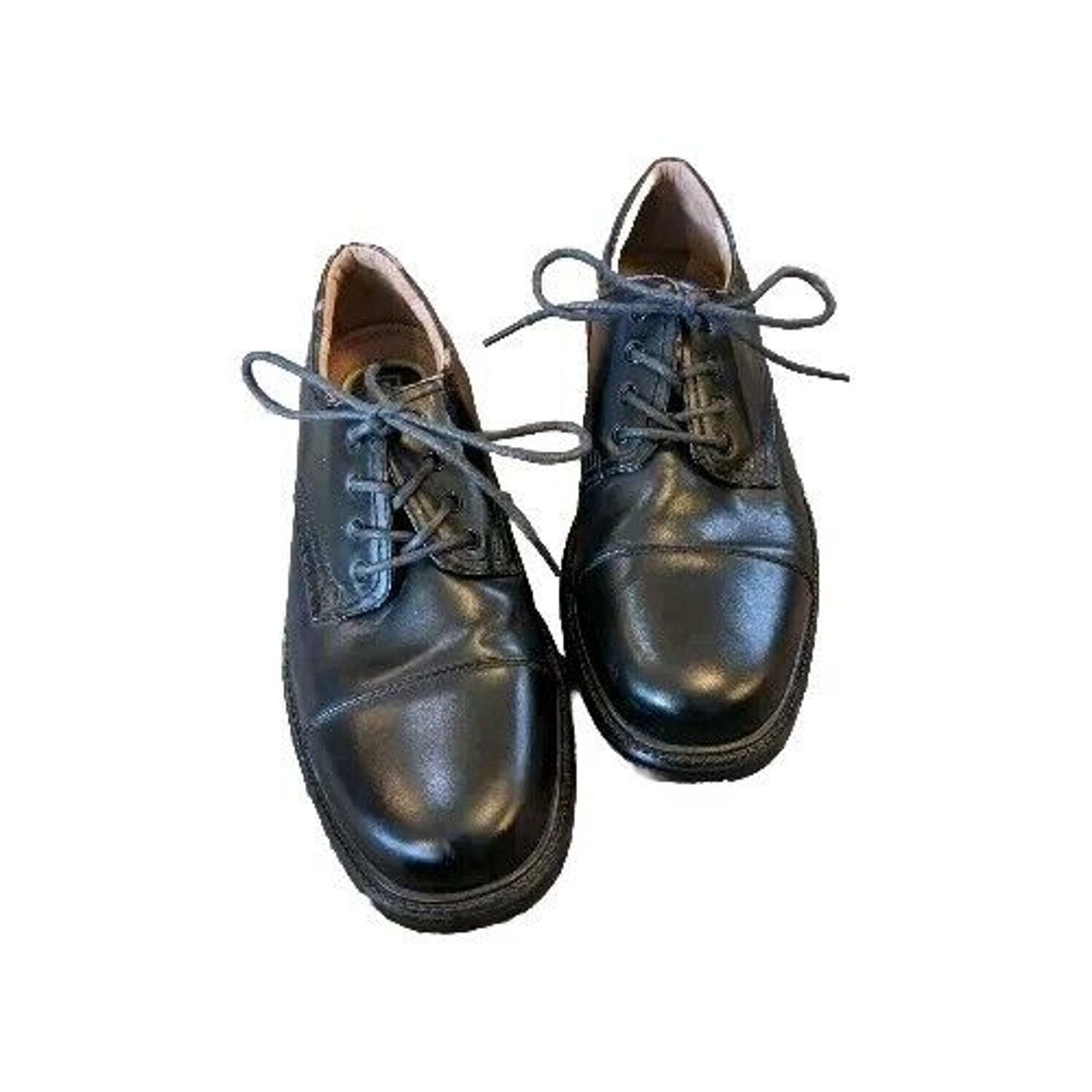 Merona Merona Black Oxford Leather Shoes Size 9 Lace Up Size US 9 / EU 42 - 1 Thumbnail
