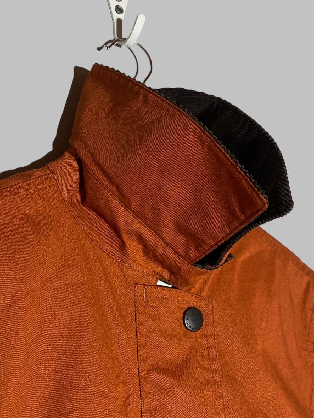 Barbour Barbour Newmarket Jacket Women’s Orange Color Size 10 Size M / US 6-8 / IT 42-44 - 8 Thumbnail