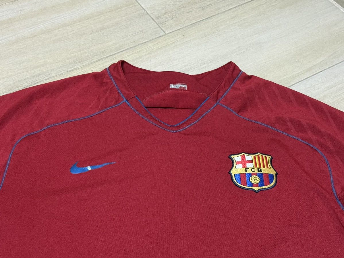 Nike Vintage Nike FC Barcelona training jersey Size L Size US L / EU 52-54 / 3 - 4 Thumbnail