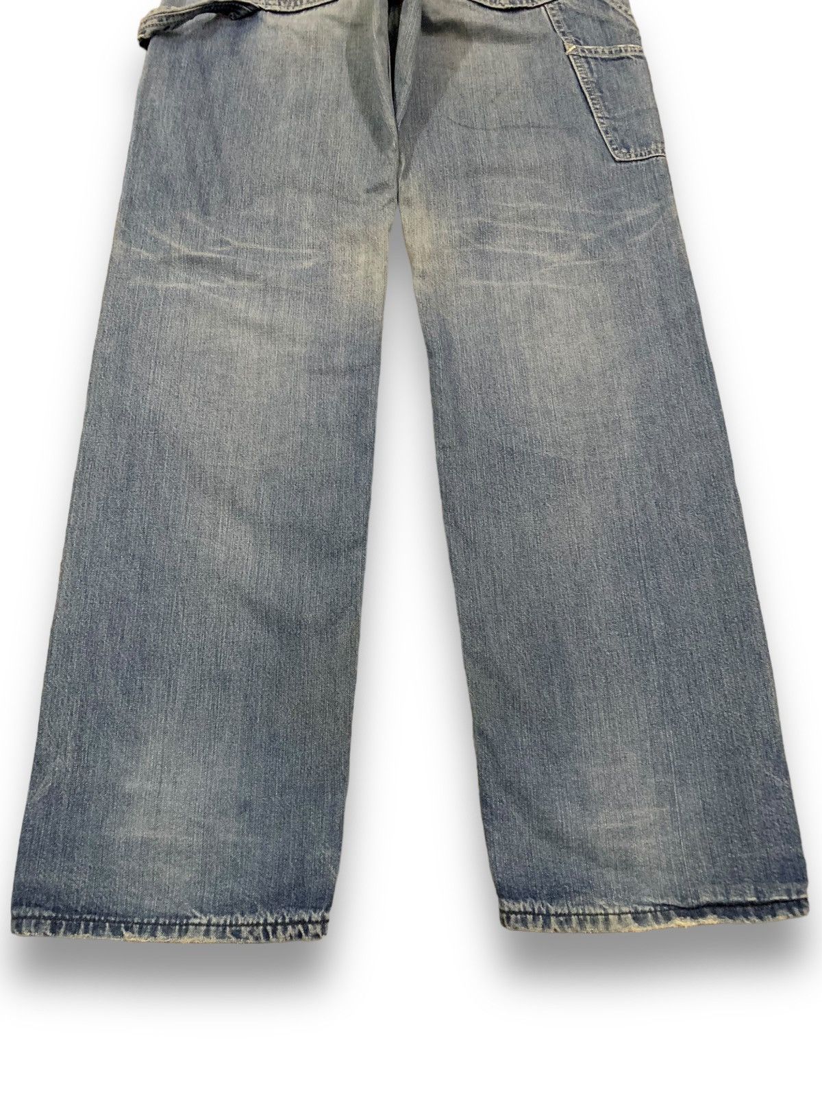 Lee Vintage 70s Lee Union Made Loose Fit Carpenter Jeans Repro Size US 30 / EU 46 - 15 Thumbnail