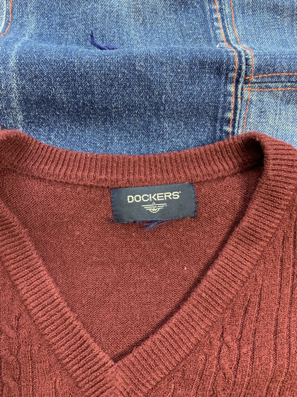 Brandy Melville × Dockers Dockers Sweater vest Size L / US 10 / IT 46 - 3 Thumbnail