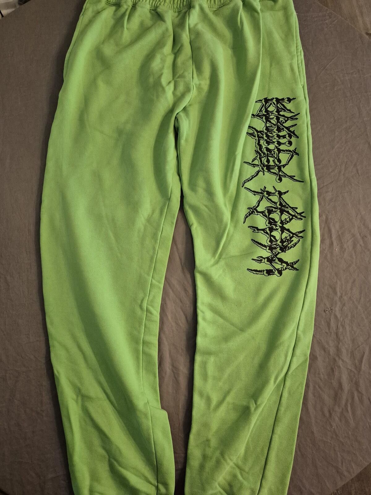 Boiler Room Boiler Room Green Sweat Pants 2XL Size US 40 / EU 56 - 1 Thumbnail