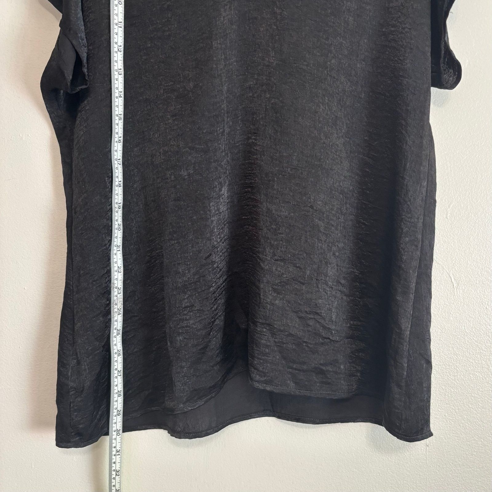 Show Me Your MuMu Show Me Your MuMu Black V-Neck Cap Sleeve Top Size Medium Size M / US 6-8 / IT 42-44 - 4 Thumbnail
