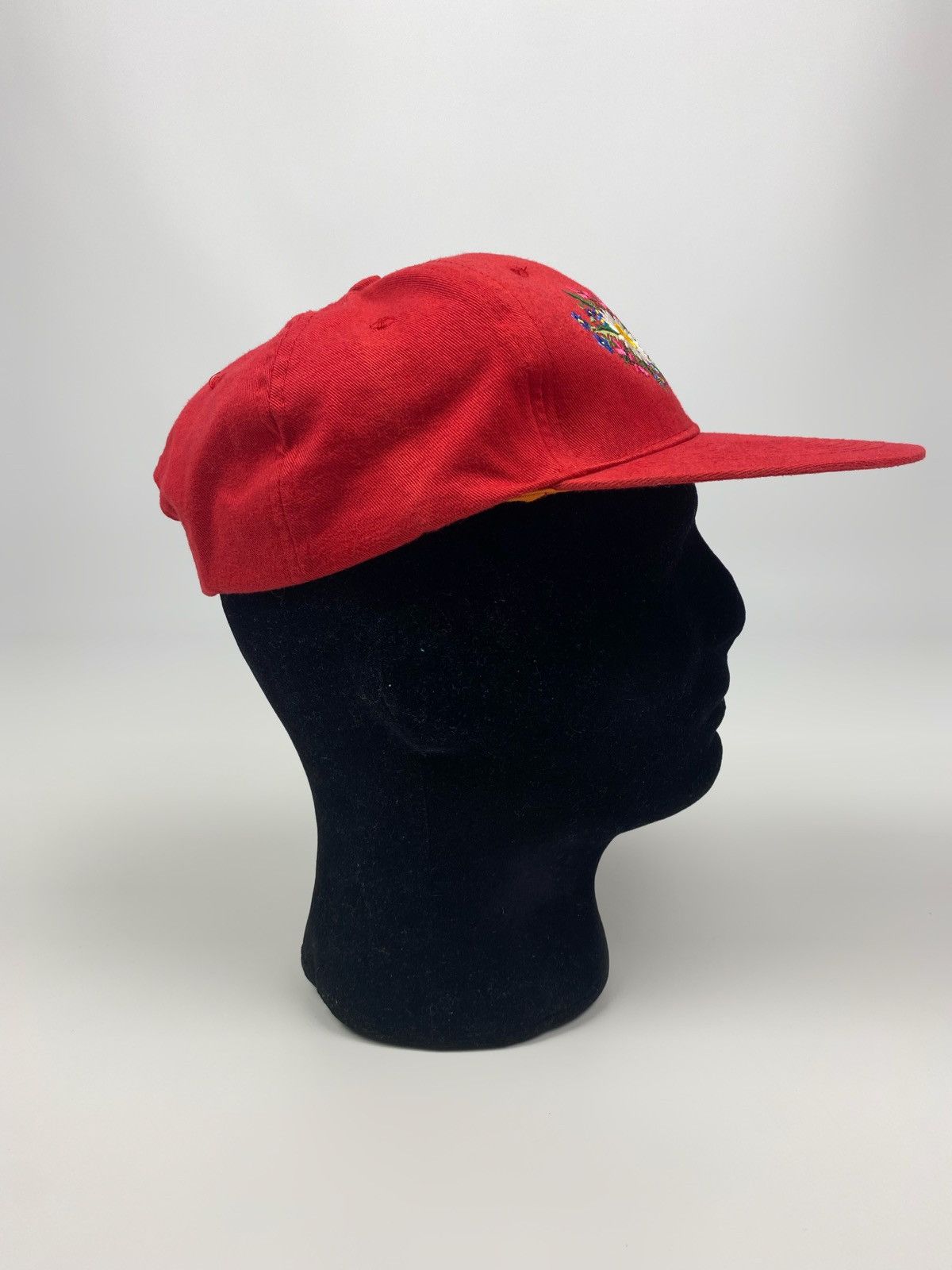 Vintage 1990’s Vintage Alpine Flowers Embroidery Snap Back Cap Size ONE SIZE - 9 Thumbnail