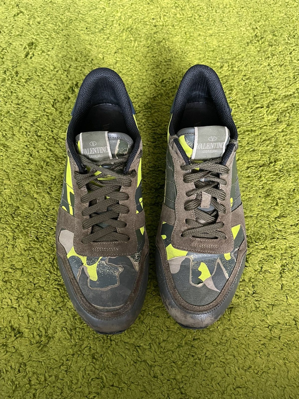 Valentino Valentino Rockrunner camo faded sneakers Size US 9 / EU 42 - 6 Thumbnail