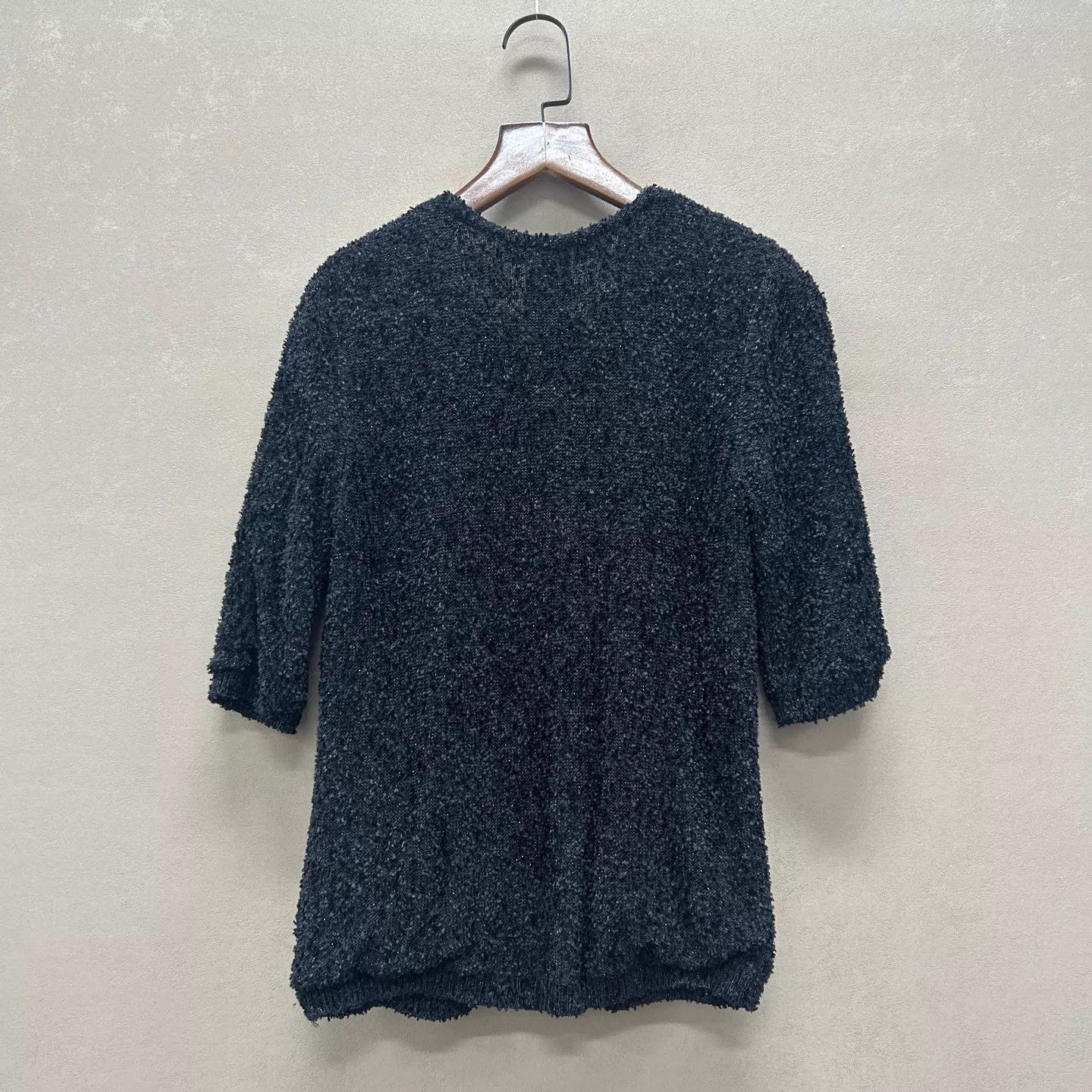 Dolce & Gabbana Dolce & Gabbana light black short-sleeve leopard print jkt38 Size XS / US 0-2 / IT 36-38 - 2 Thumbnail