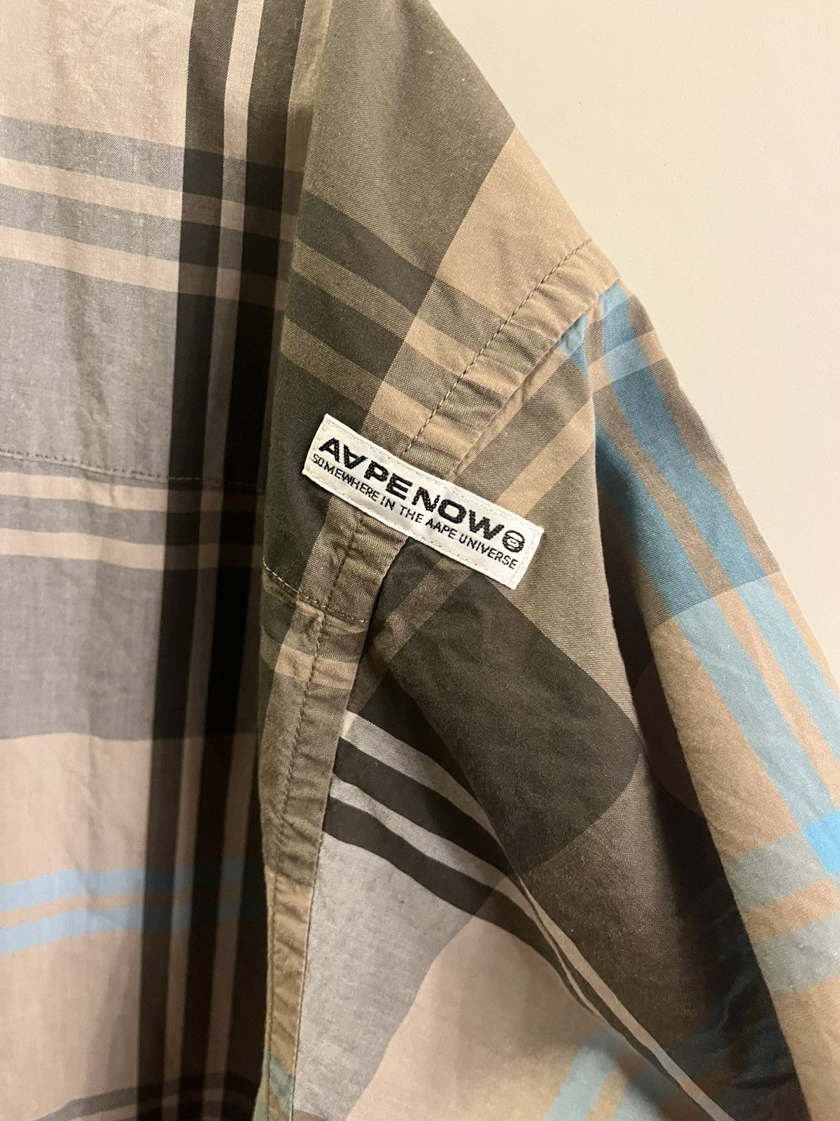 Aape Aape Plaid Button-Down (XL) Size US XL / EU 56 / 4 - 7 Thumbnail