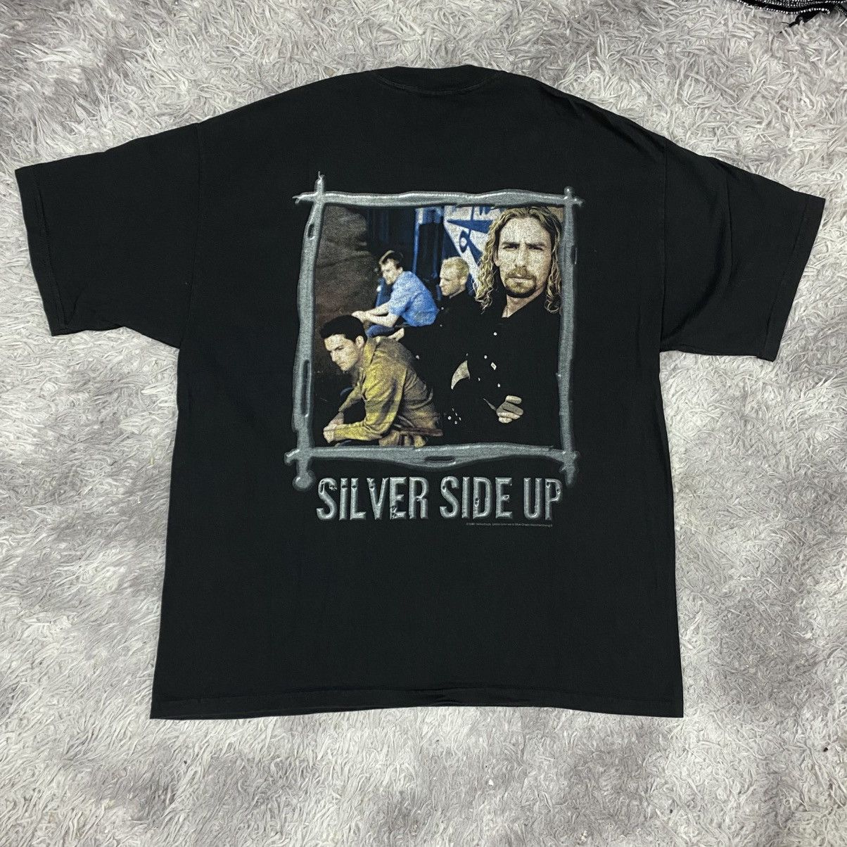 Band Tees × Vintage Vintage Y2K rock band nickelback backhit line up Size US XL / EU 56 / 4 - 1 Thumbnail