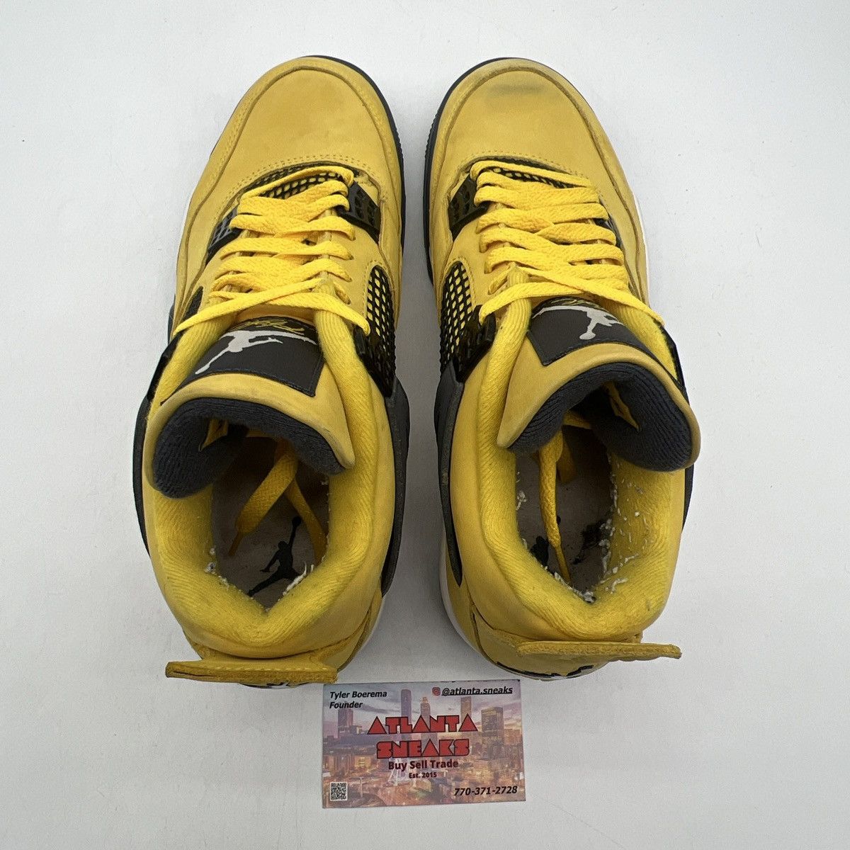Jordan Brand Air Jordan 4 lightning Size US 9.5 / EU 42-43 - 6 Thumbnail