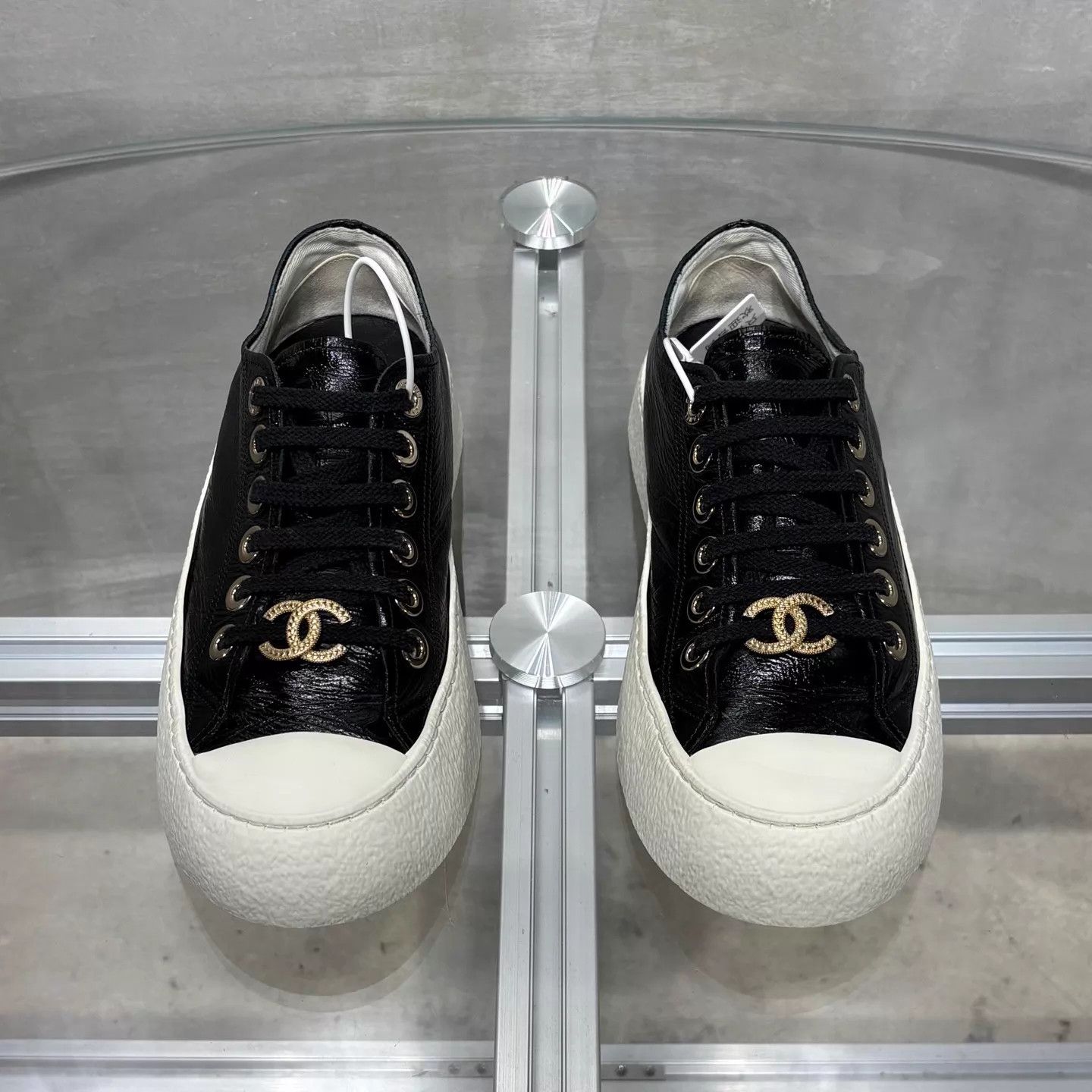 Chanel Chanel 25s Platform Mule Size 36.5 YH25263 Size US 6 / IT 36 - 1 Thumbnail