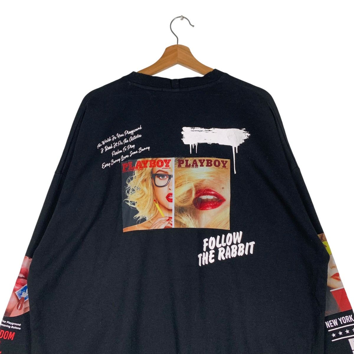 Playboy PLAYBOY Graphics Sweatshirt #1382-C62 Size US L / EU 52-54 / 3 - 8 Thumbnail