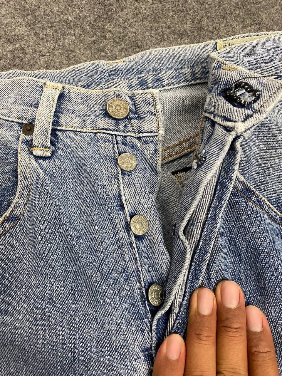Japanese Brand vintage japanese brand lightwash selvedge denim Size US 28 / EU 44 - 11 Thumbnail