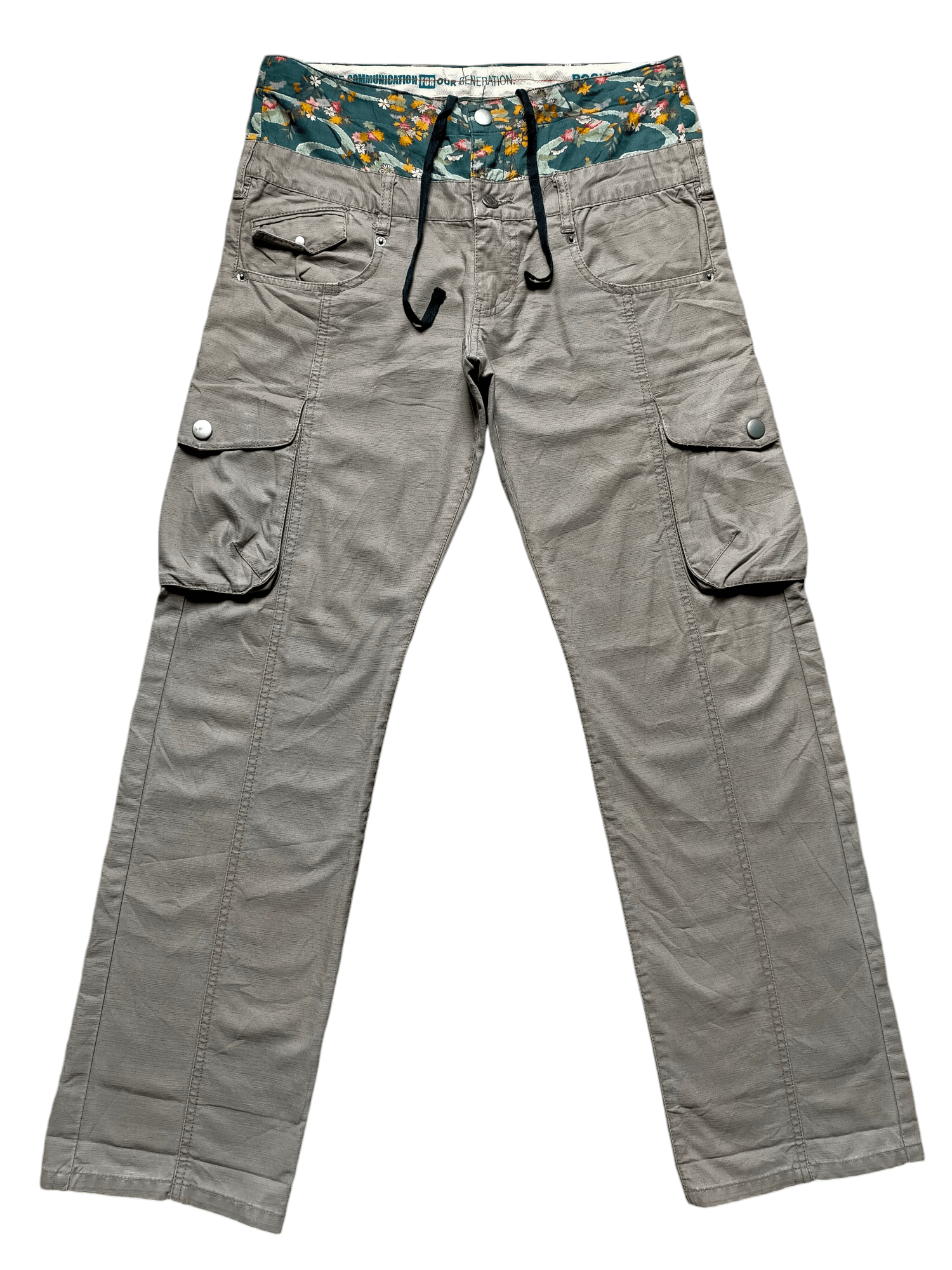 PPFM PPFM Double Waist Trouser Cargo Pants Size US 33 - 1 Thumbnail