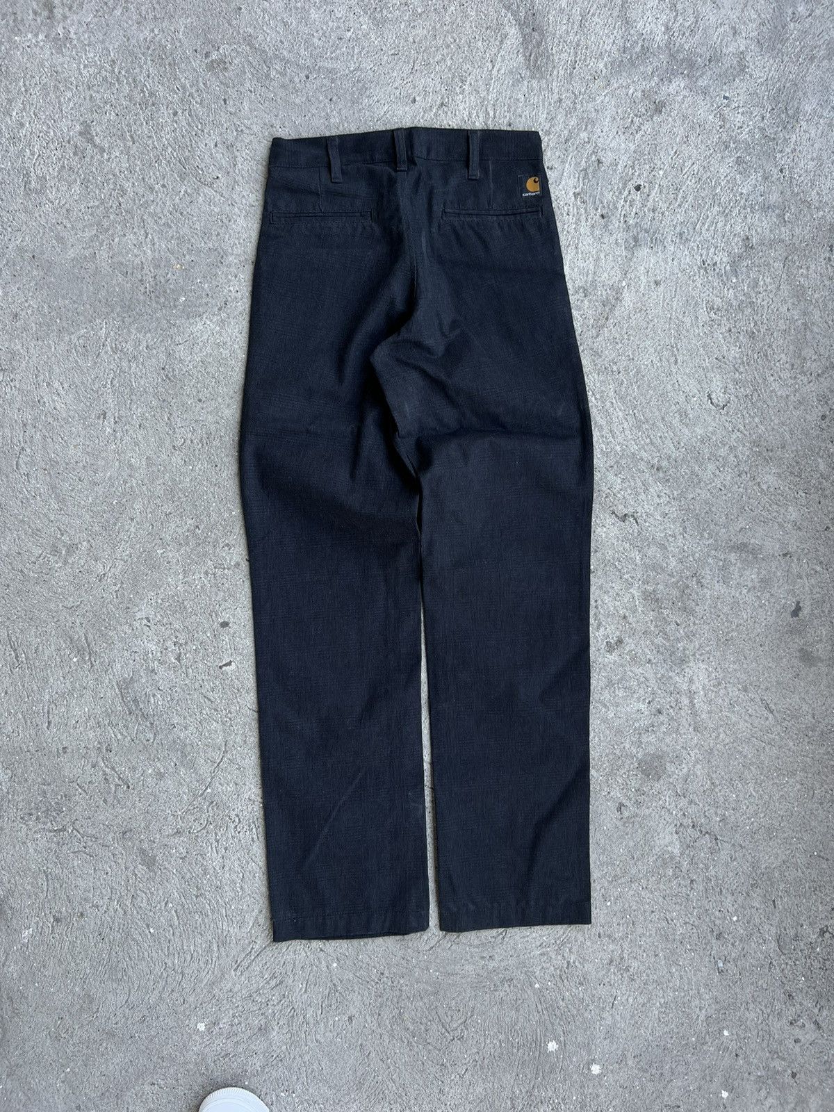 Carhartt × Vintage Vintage Carhartt Pants Plaided Black Size US 28 / EU 44 - 8 Thumbnail