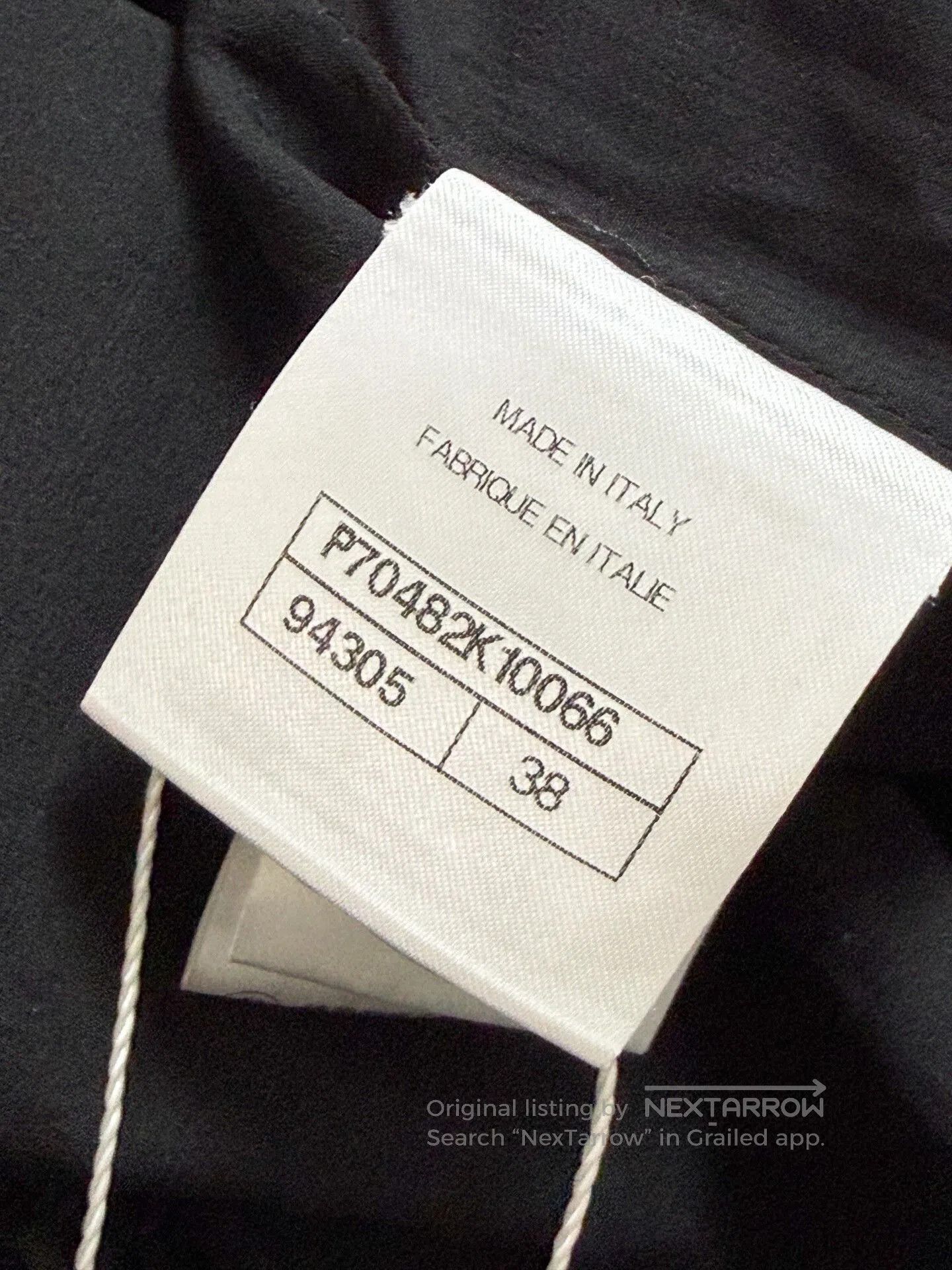 Chanel Chanel 21P Black Diamond Button Knit Dress. Size S / US 4 / IT 40 - 7 Thumbnail