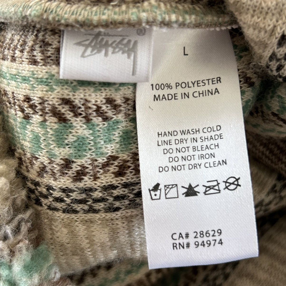 Stussy Fleece Logo Hoodie Size US L / EU 52-54 / 3 - 6 Thumbnail